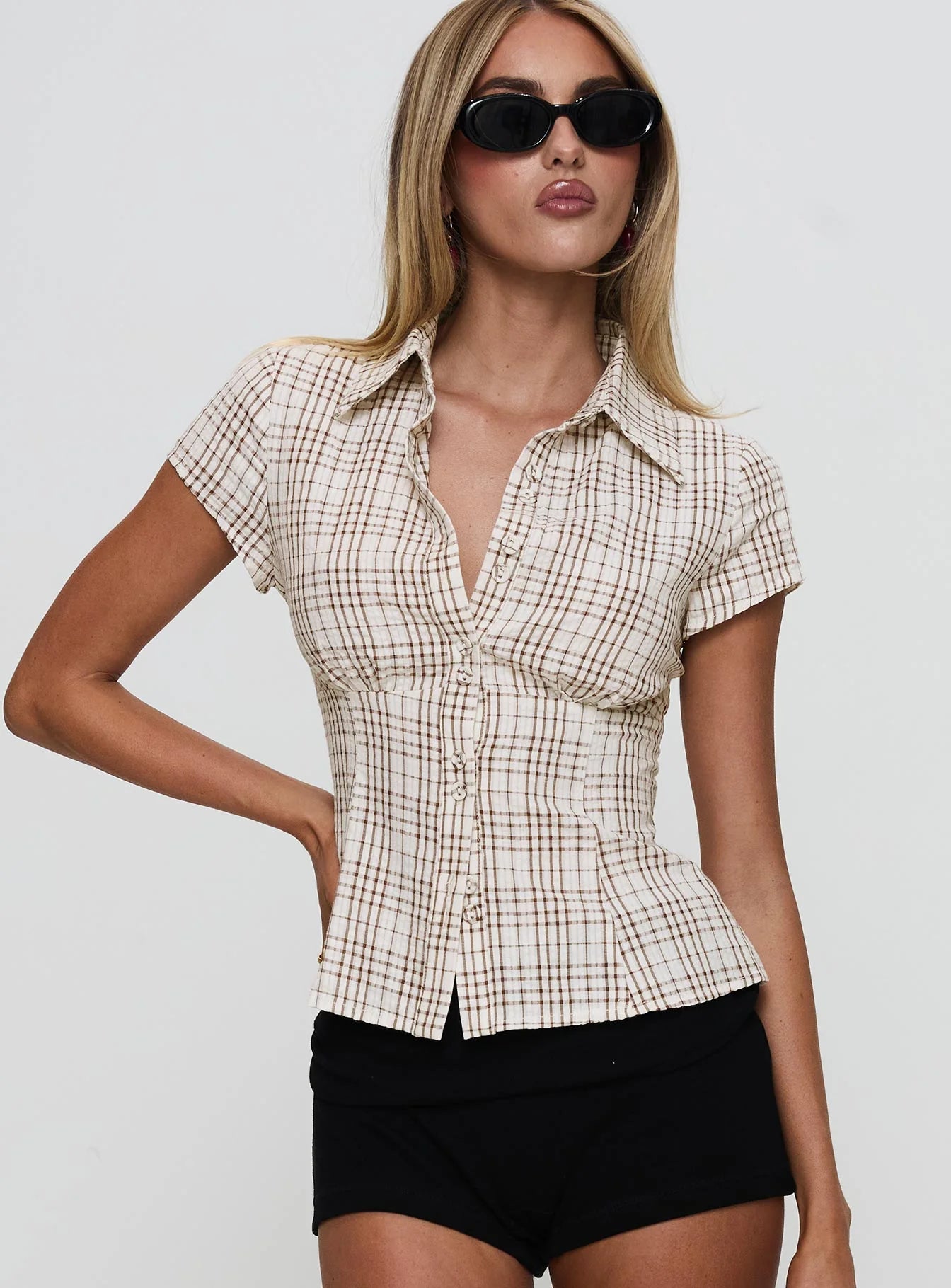ELLA | BLOUSE TOP - Velvet-Rose London