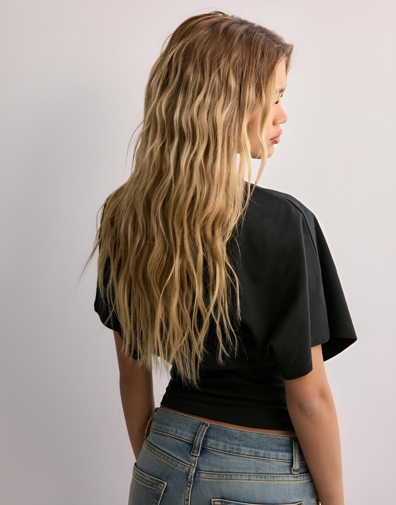 BELLA|WIDE SLEEVE TEE - Velvet-Rose London