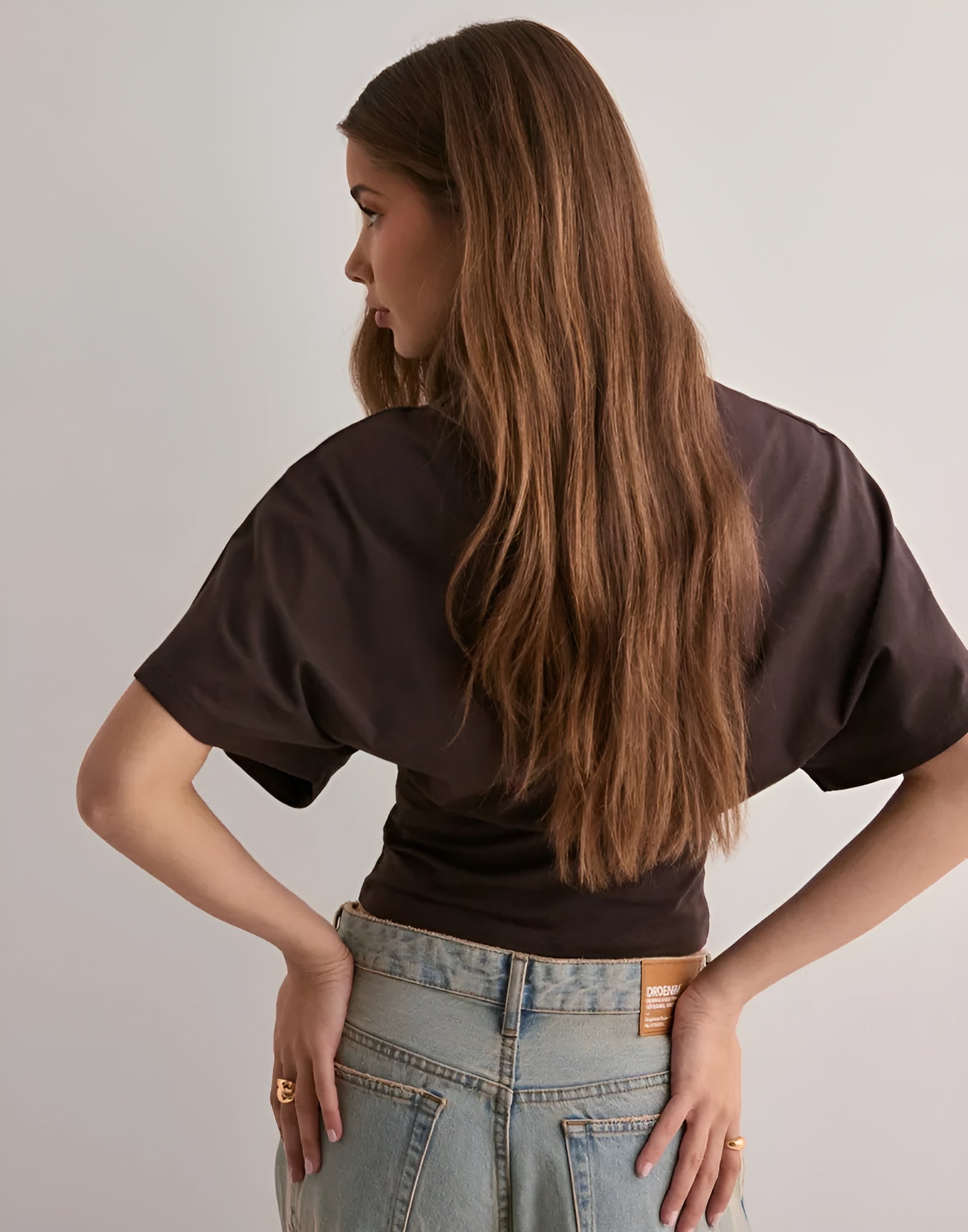 BELLA|WIDE SLEEVE TEE - Velvet-Rose London