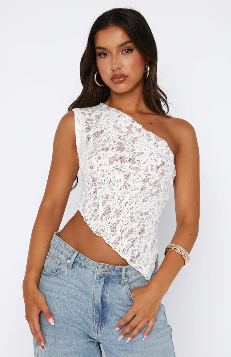 JUNE™ KANTEN TOP | 50% KORTING - Bonfy.nl