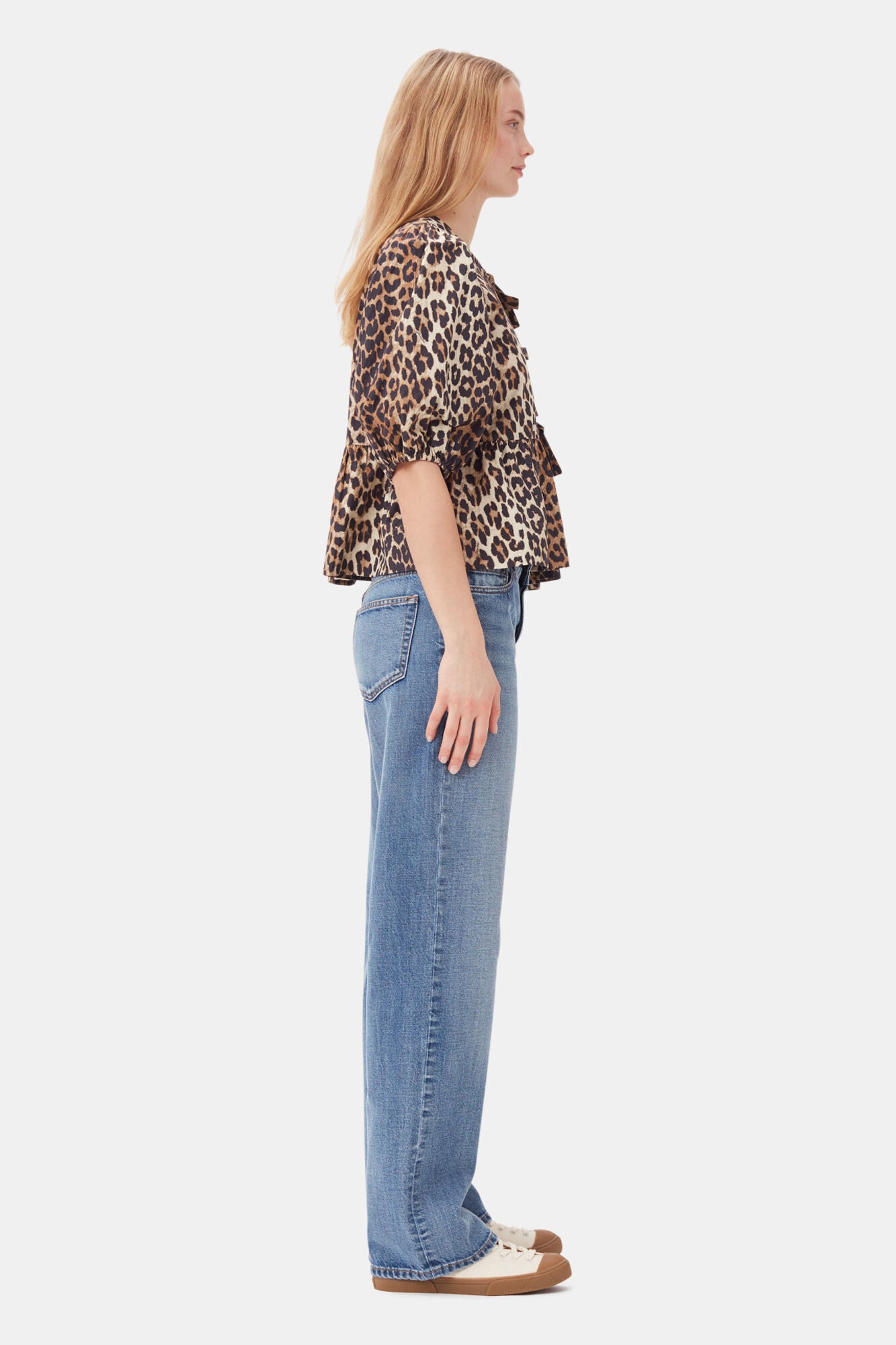 BELLA|LEOPARD BLOUSE - Velvet-Rose London