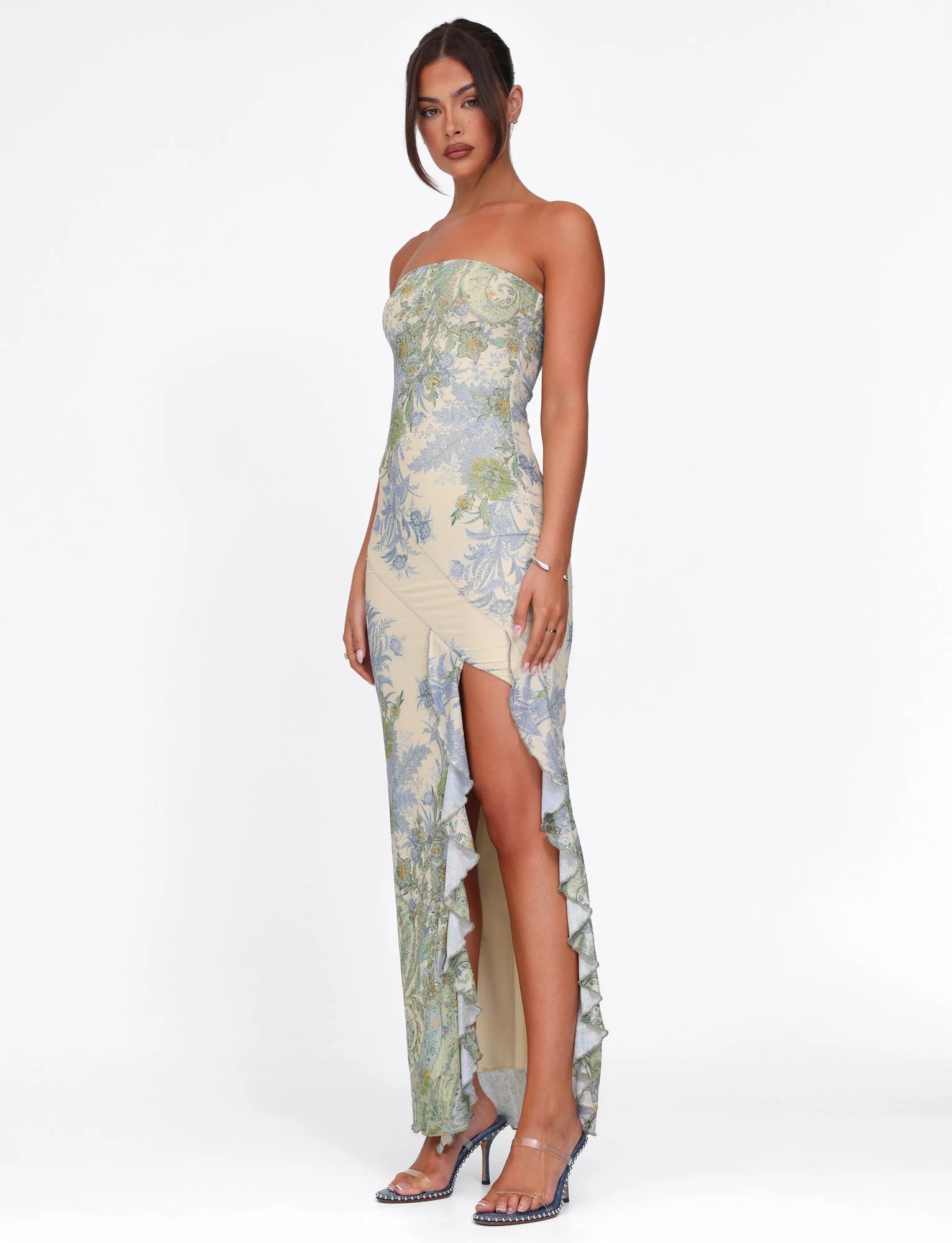 Theo|Maxi Dress - Velvet-Rose London