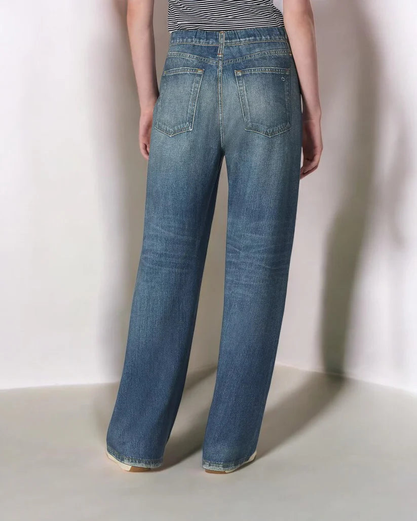 LILY|SWEATPANT JEANS - Velvet-Rose London