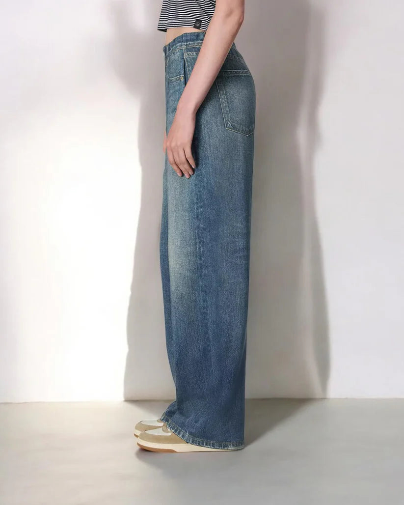 LILY|SWEATPANT JEANS - Velvet-Rose London