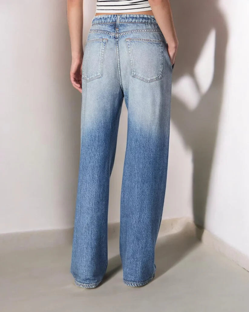 LILY|SWEATPANT JEANS - Velvet-Rose London