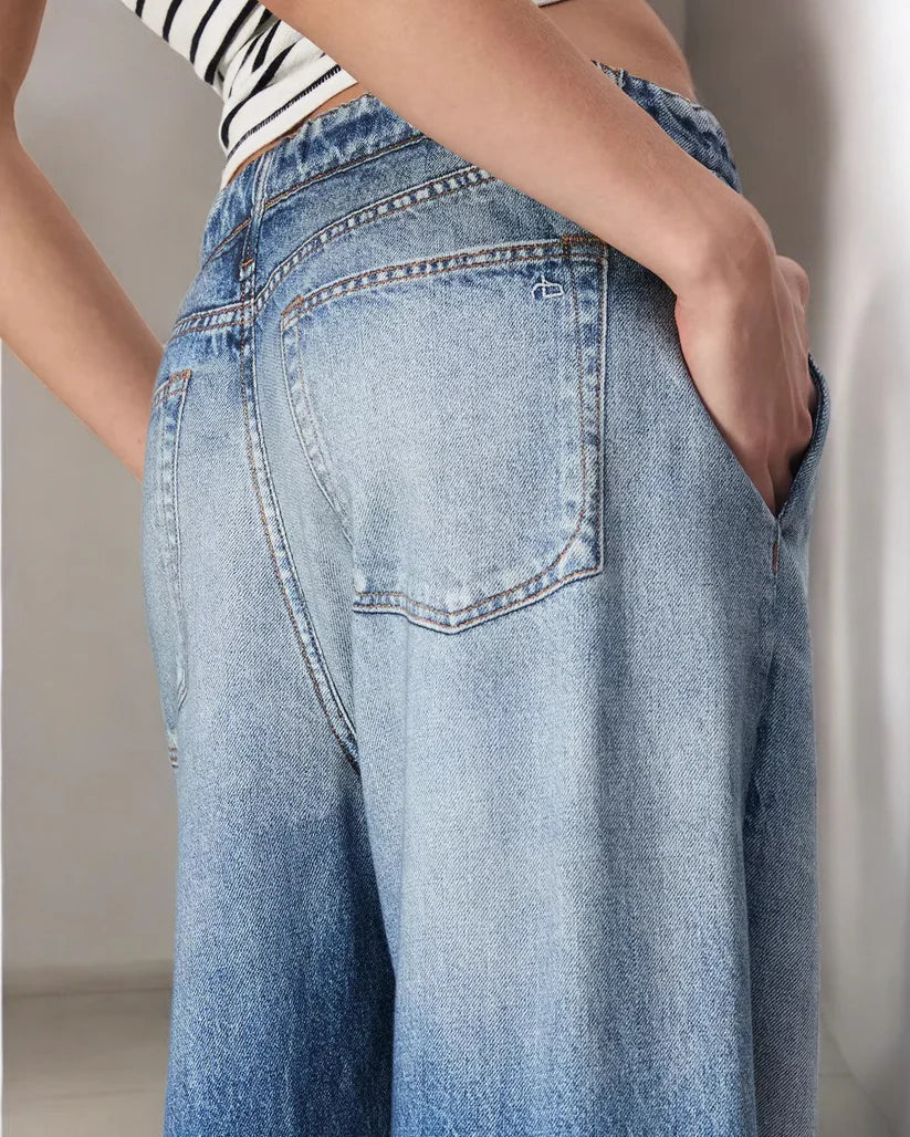 LILY|SWEATPANT JEANS - Velvet-Rose London