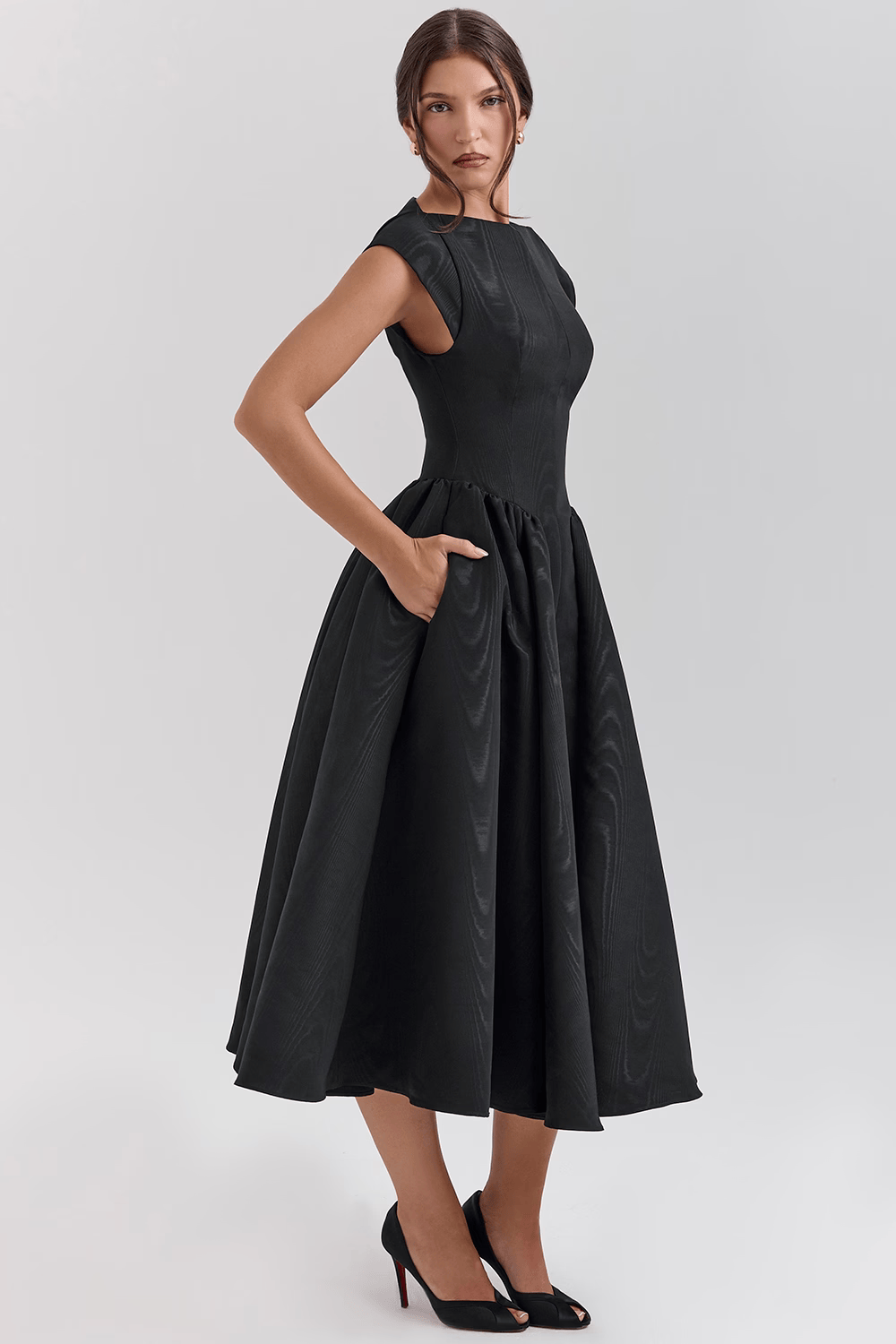 MAEVE|MIDI DRESS - Velvet-Rose London