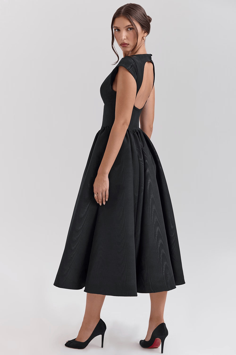 MAEVE|MIDI DRESS - Velvet-Rose London