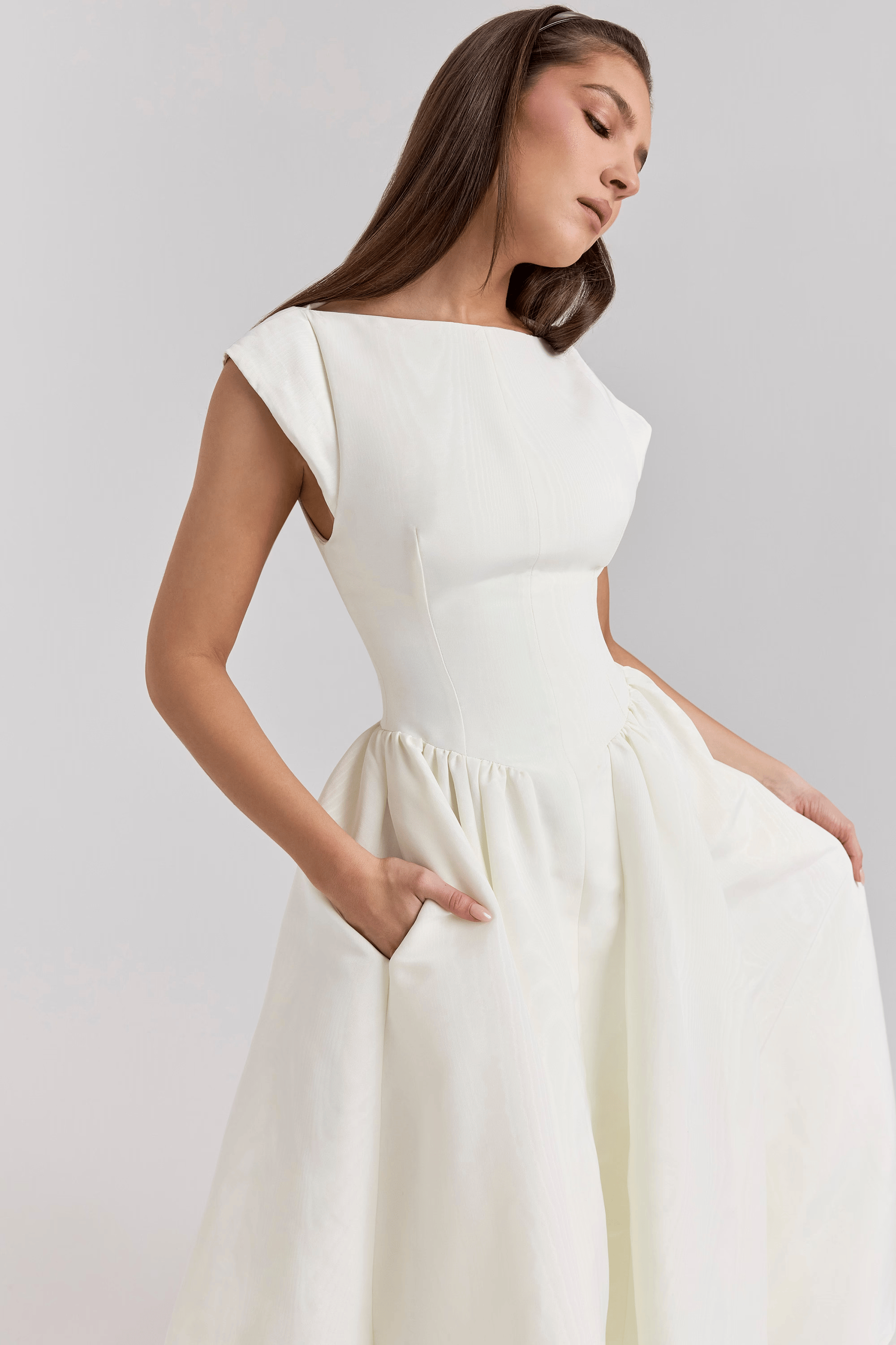 MAEVE|MIDI DRESS - Velvet-Rose London