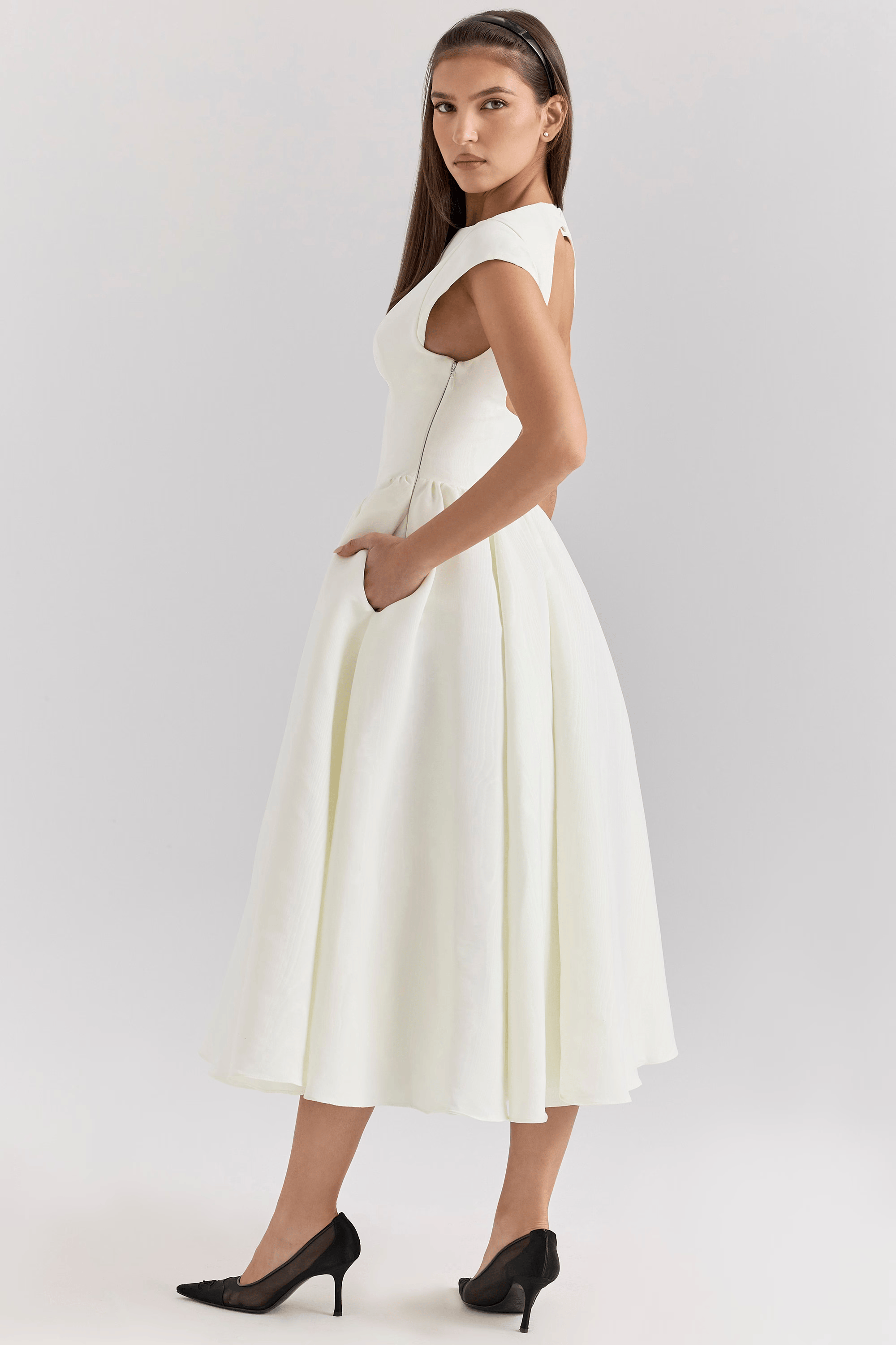 MAEVE|MIDI DRESS - Velvet-Rose London