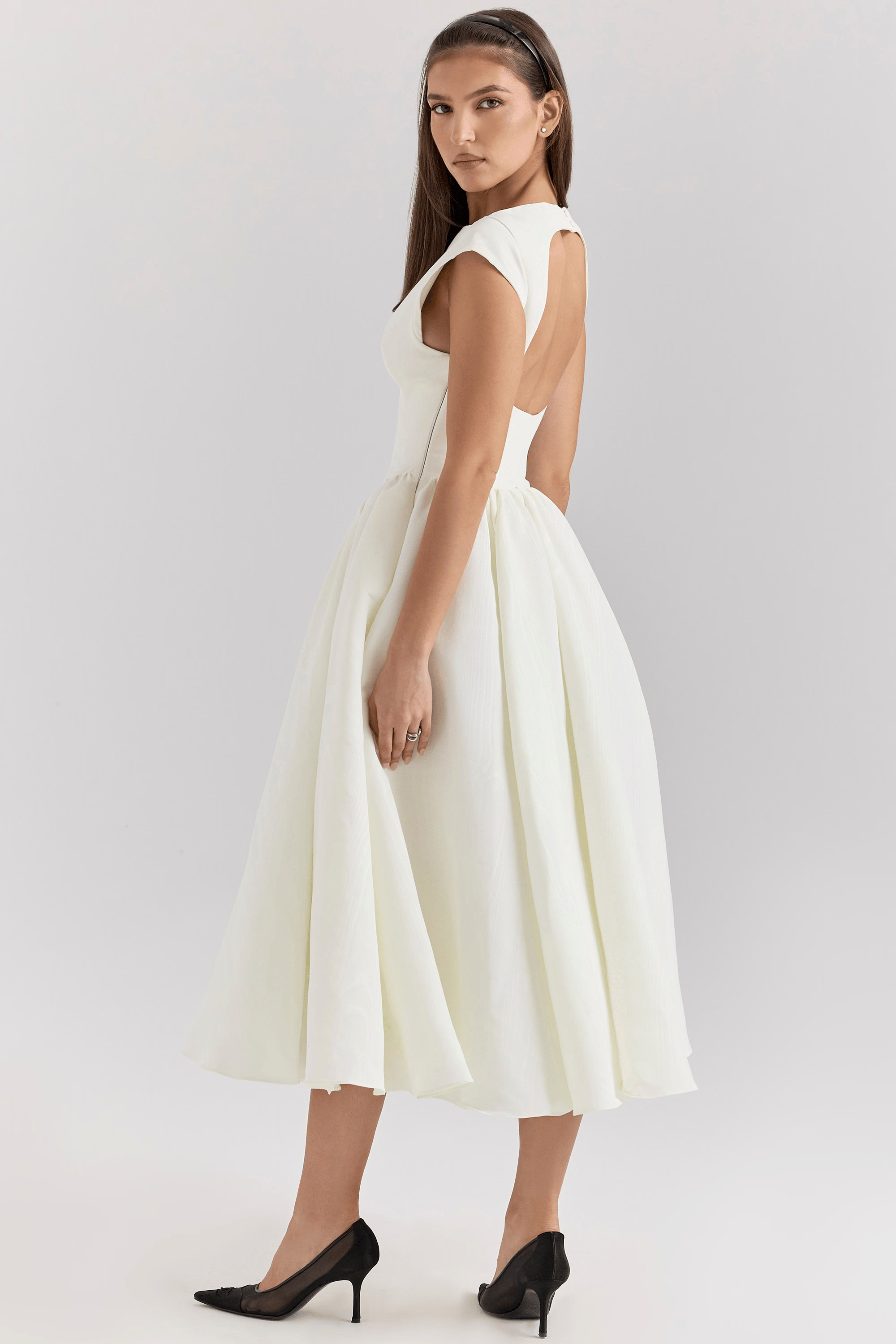 MAEVE|MIDI DRESS - Velvet-Rose London