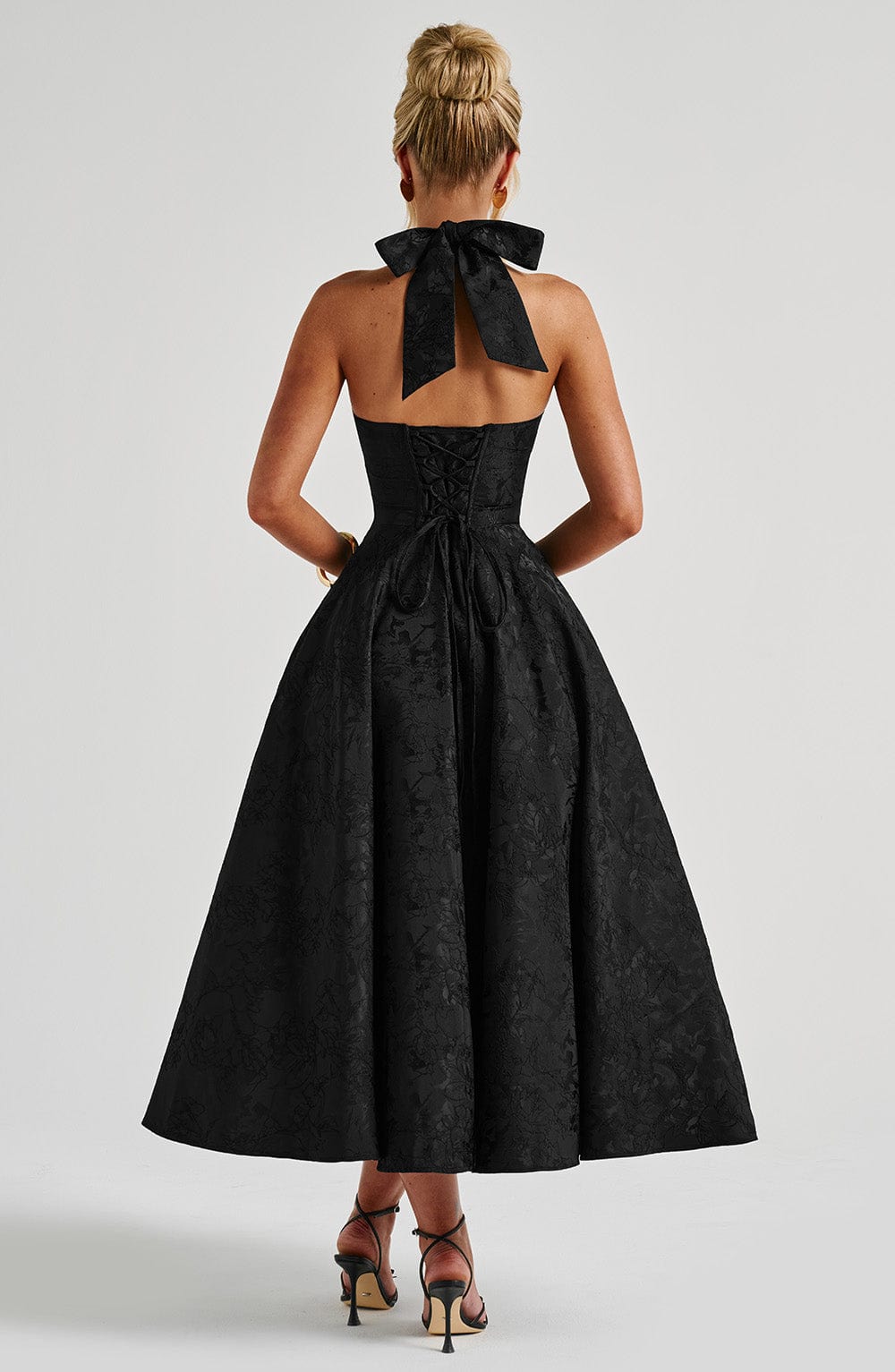 Sara|Midi Dress - Velvet-Rose London