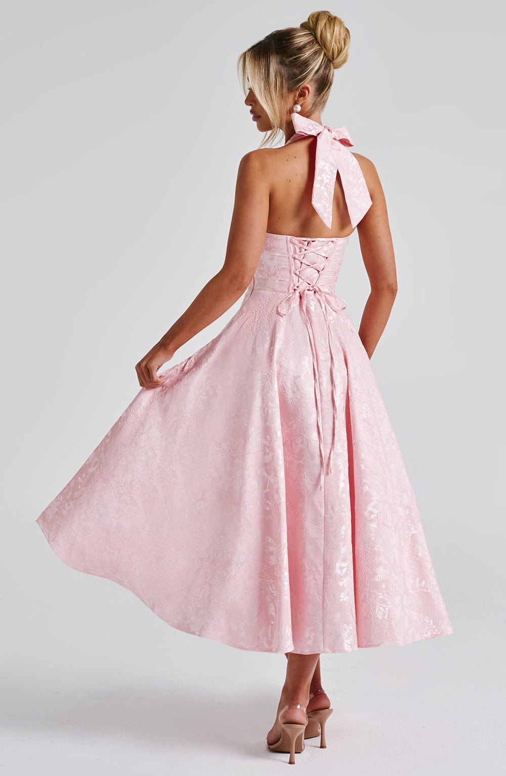 Sara|Midi Dress - Velvet-Rose London
