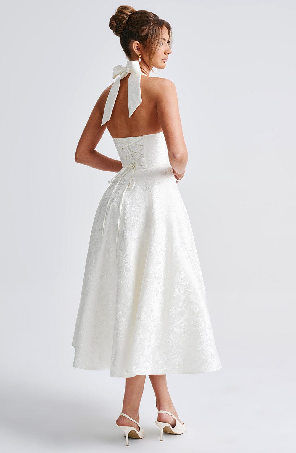 Sara|Midi Dress - Velvet-Rose London