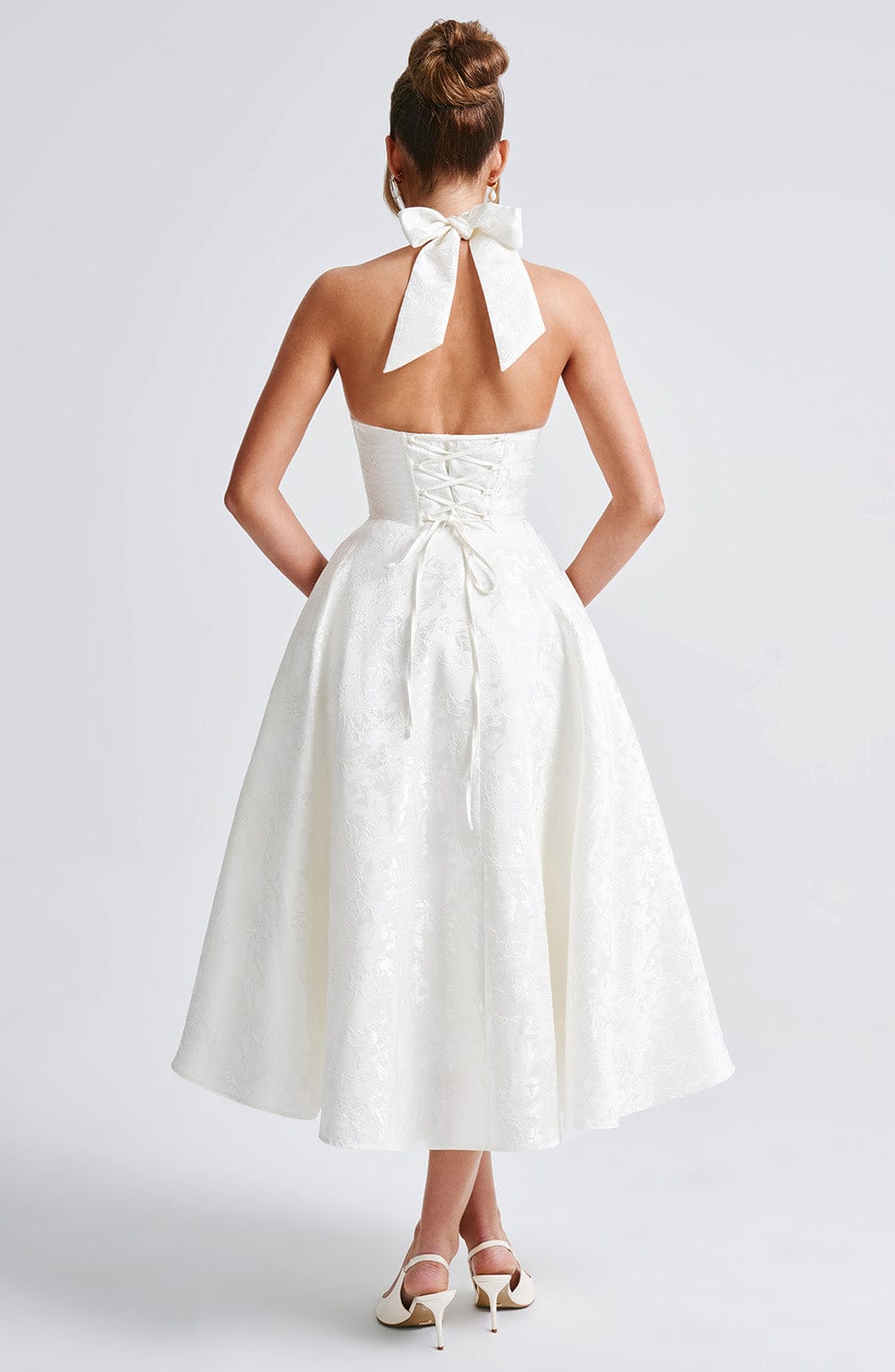 Sara|Midi Dress - Velvet-Rose London