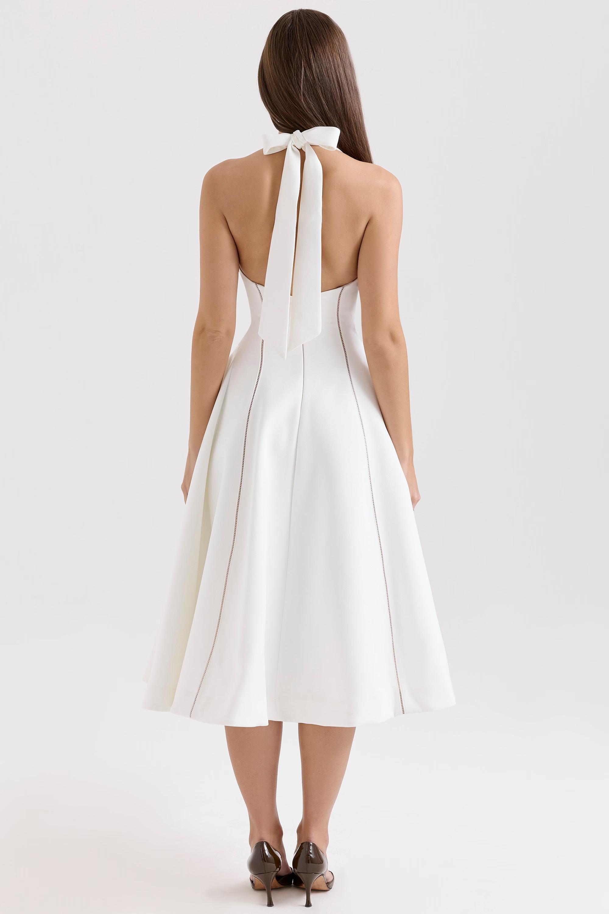 LULA|MIDI DRESS - Velvet-Rose London
