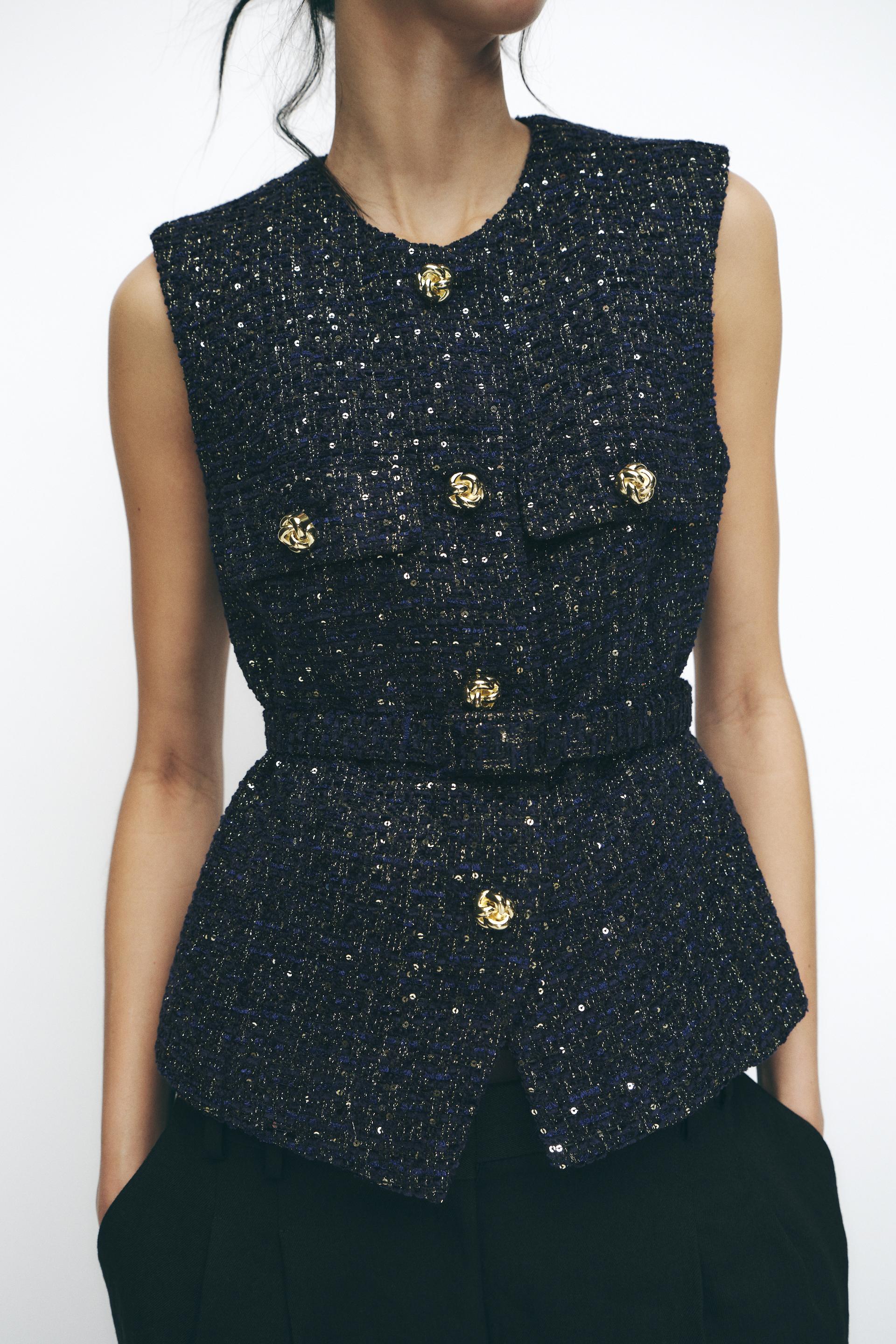 Elise|Tailored Gilet - Velvet-Rose London