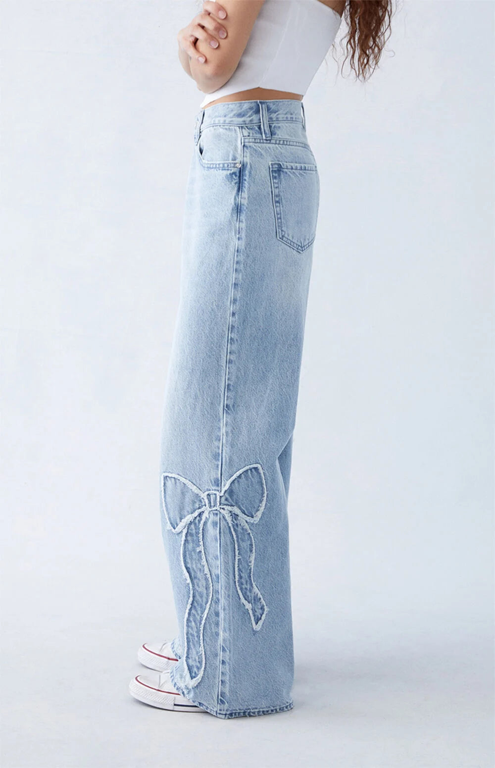 ACUEL™ BOW JEANS - Bonfy.nl