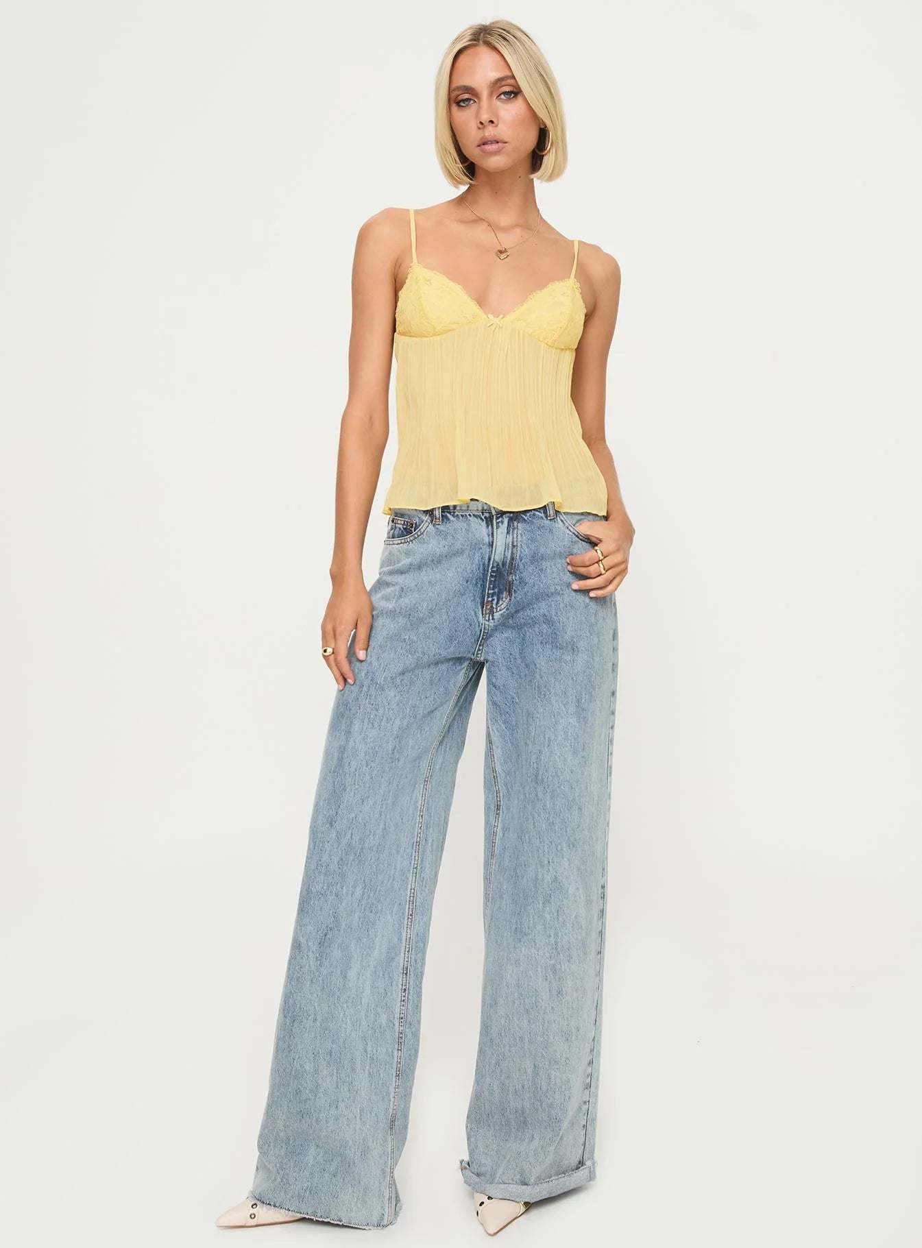 Lily|Lace Top - Velvet-Rose London
