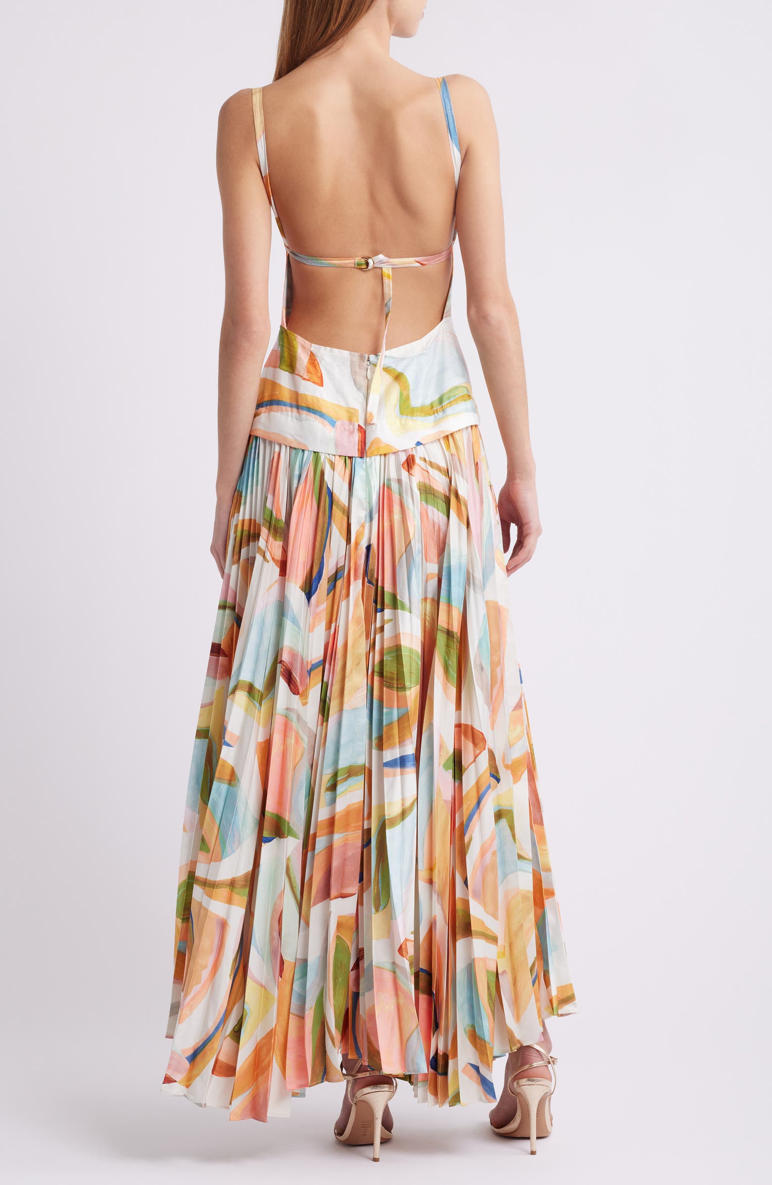 Soleil|Linen Maxi Dress - Velvet-Rose London