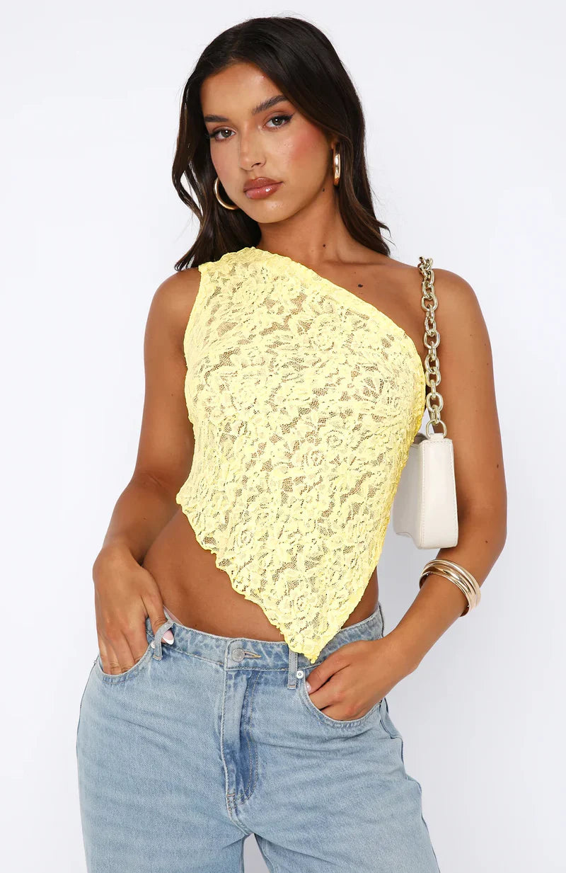 JUNE™ KANTEN TOP | 50% KORTING - Bonfy.nl