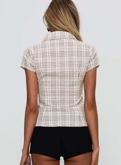 ELLA | BLOUSE TOP - Velvet-Rose London
