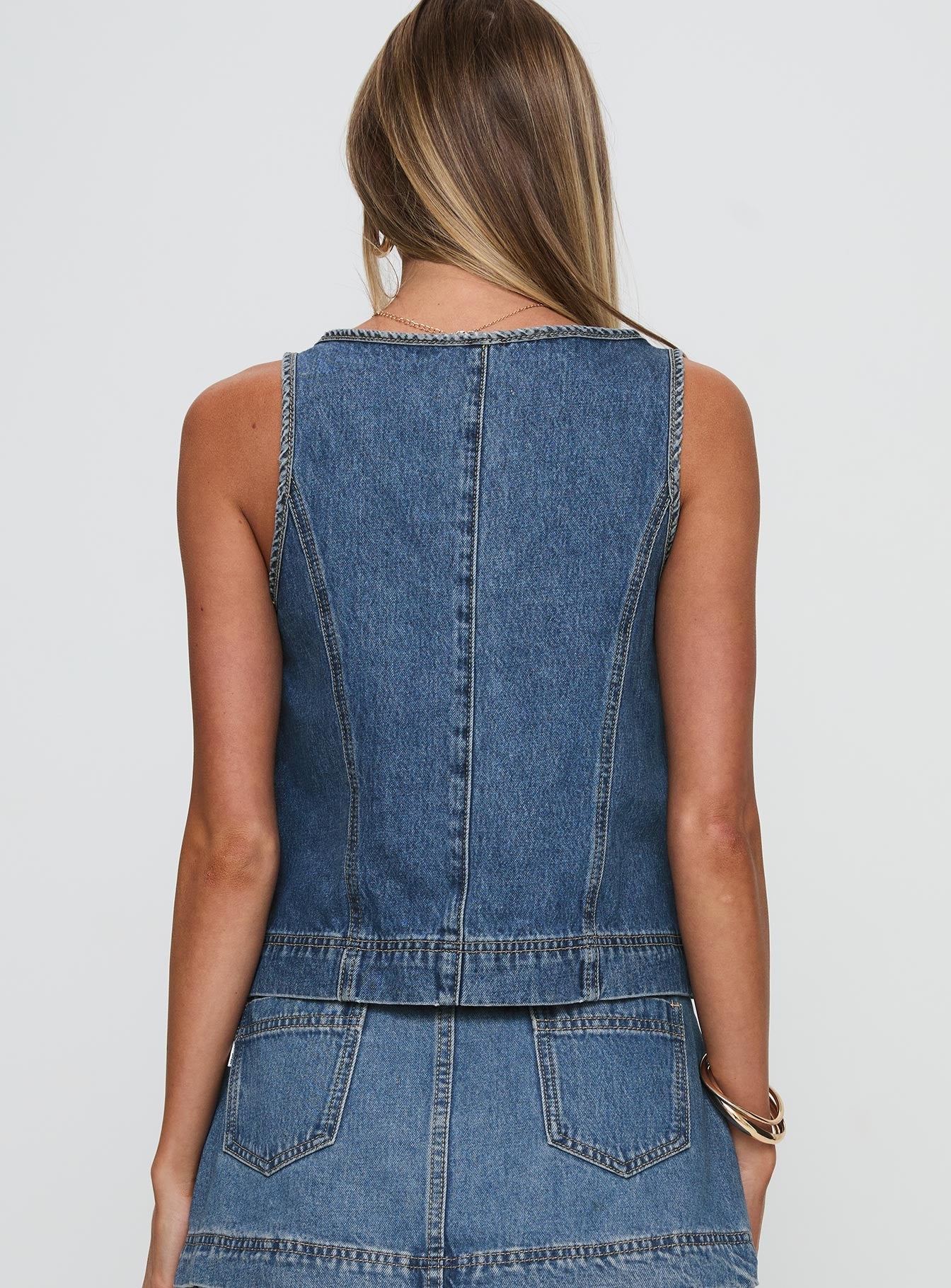 Stefenie|Denim Set - Velvet-Rose London