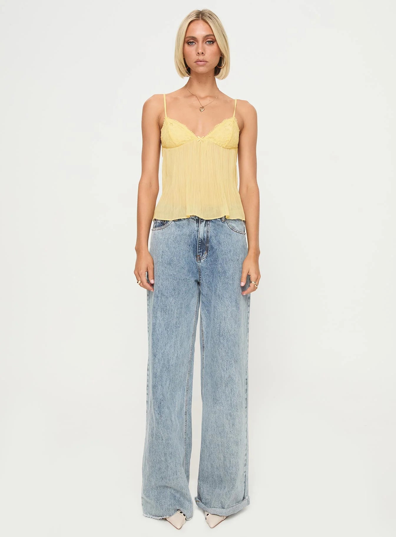 Lily|Lace Top - Velvet-Rose London