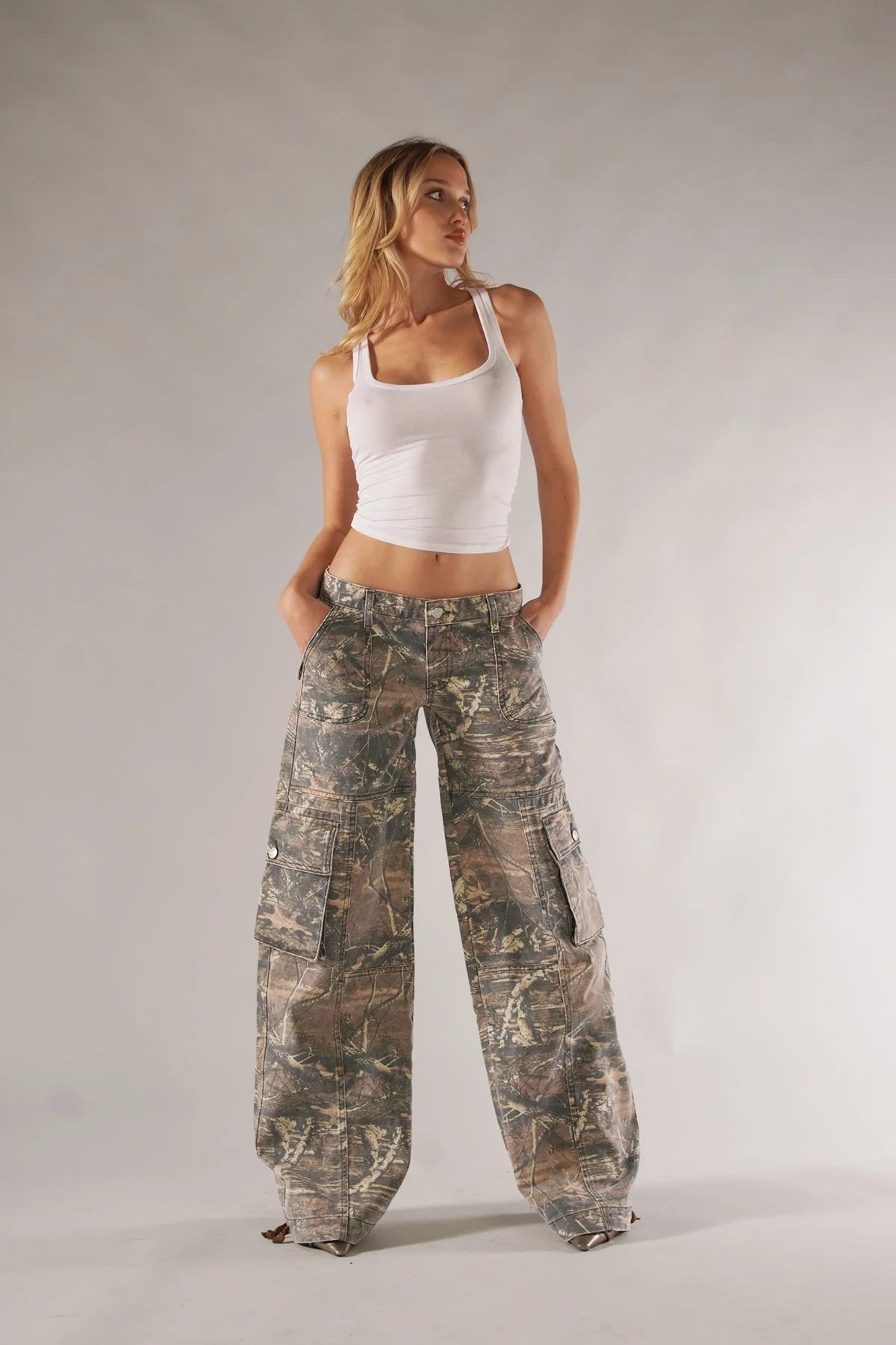 MELANIE™ CAMO BROEK | 50% KORTING - Bonfy.nl