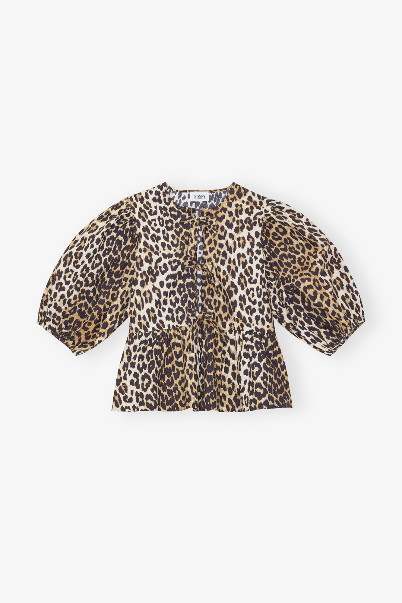 BELLA|LEOPARD BLOUSE - Velvet-Rose London