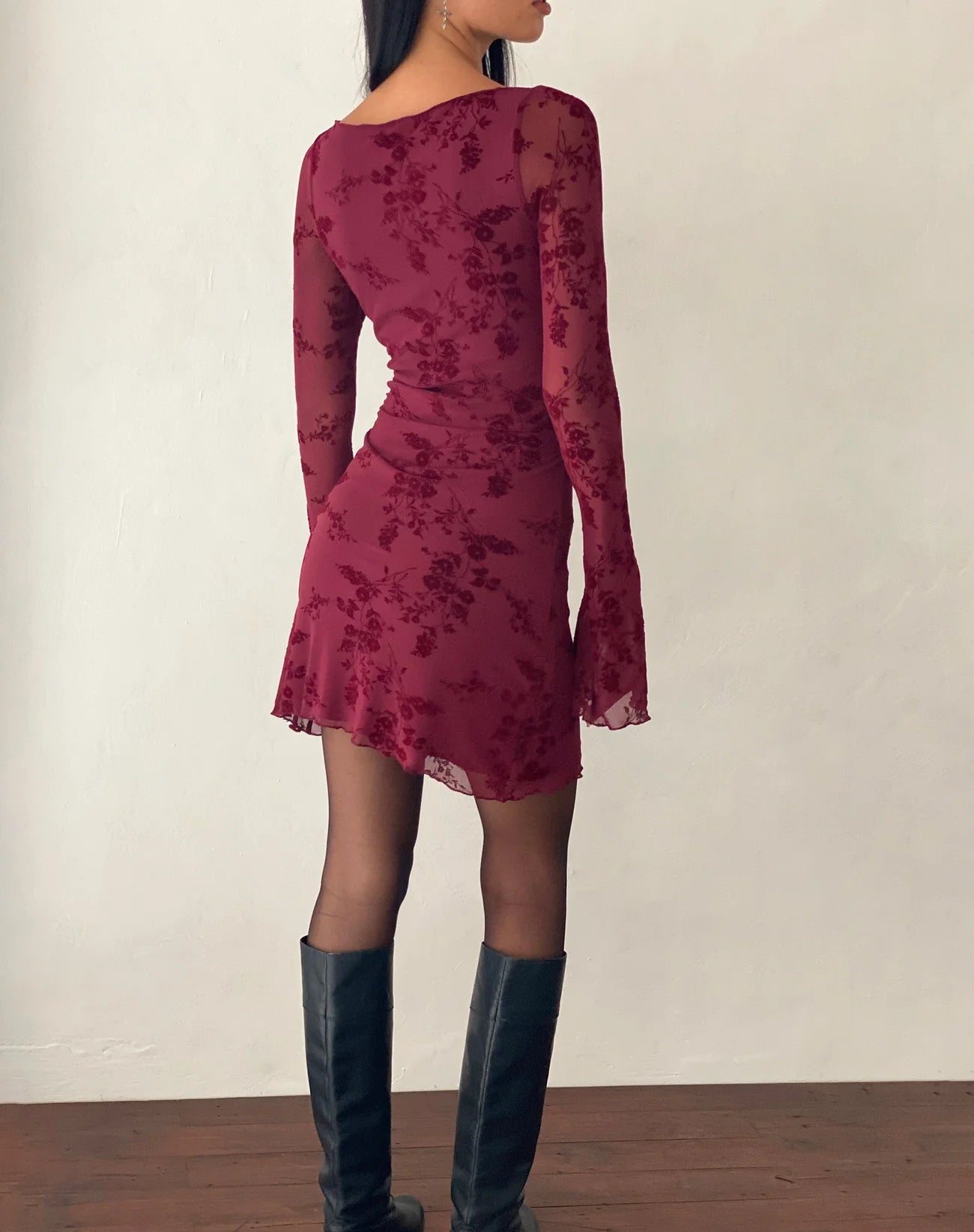 SEVILA|MINI DRESS - Velvet-Rose London
