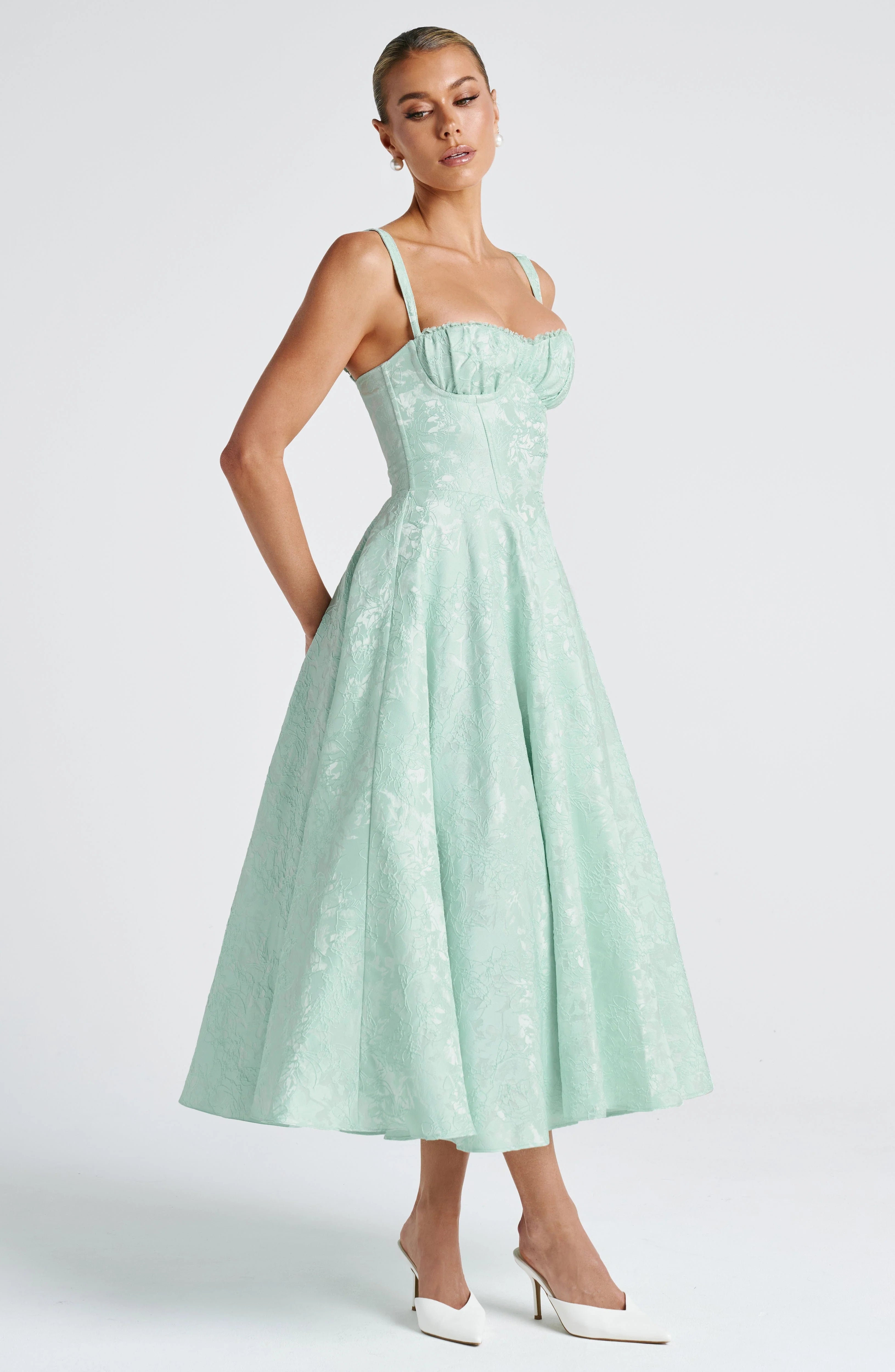 Amity|Midi Dress - Velvet-Rose London
