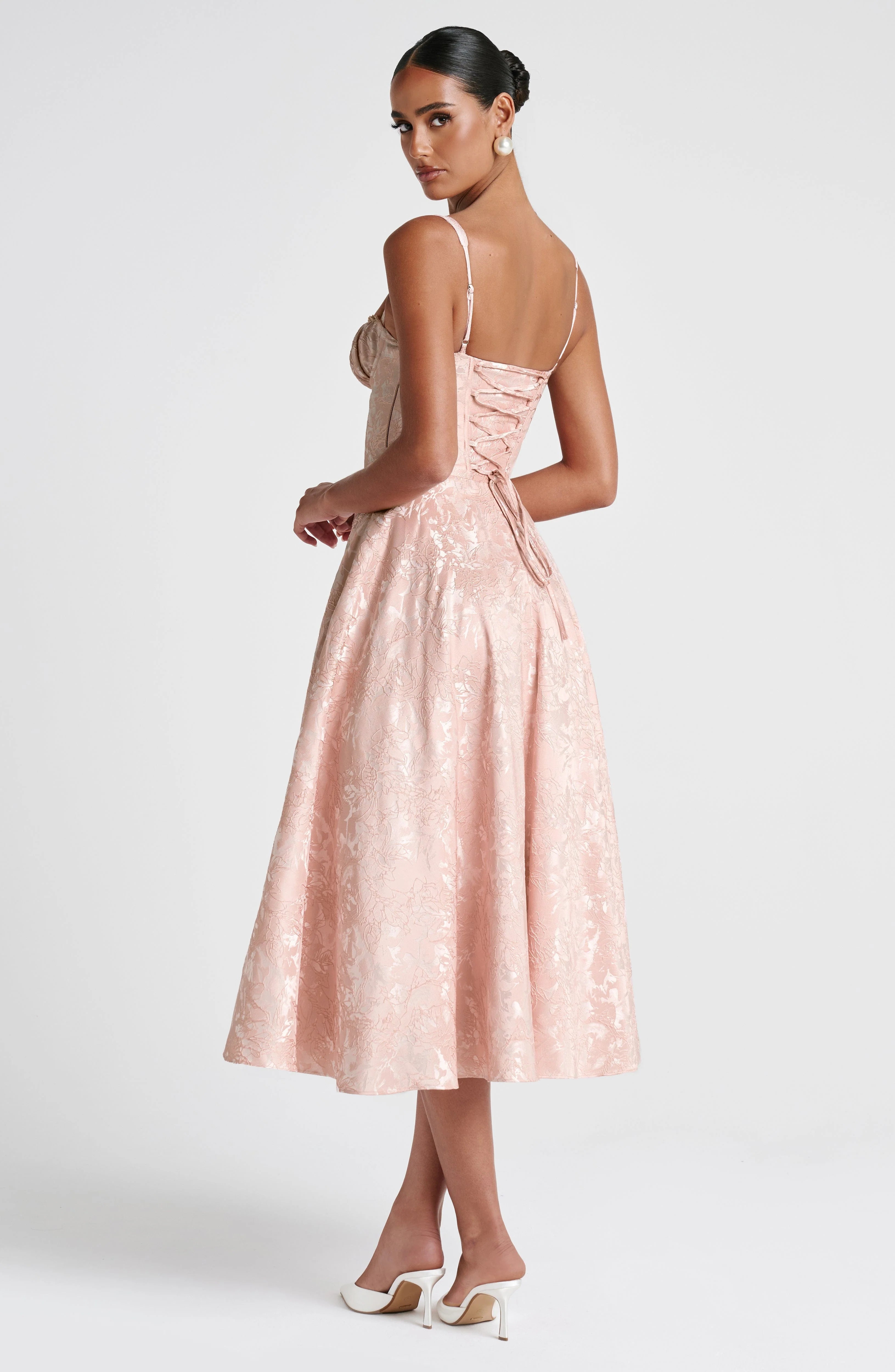 Amity|Midi Dress - Velvet-Rose London