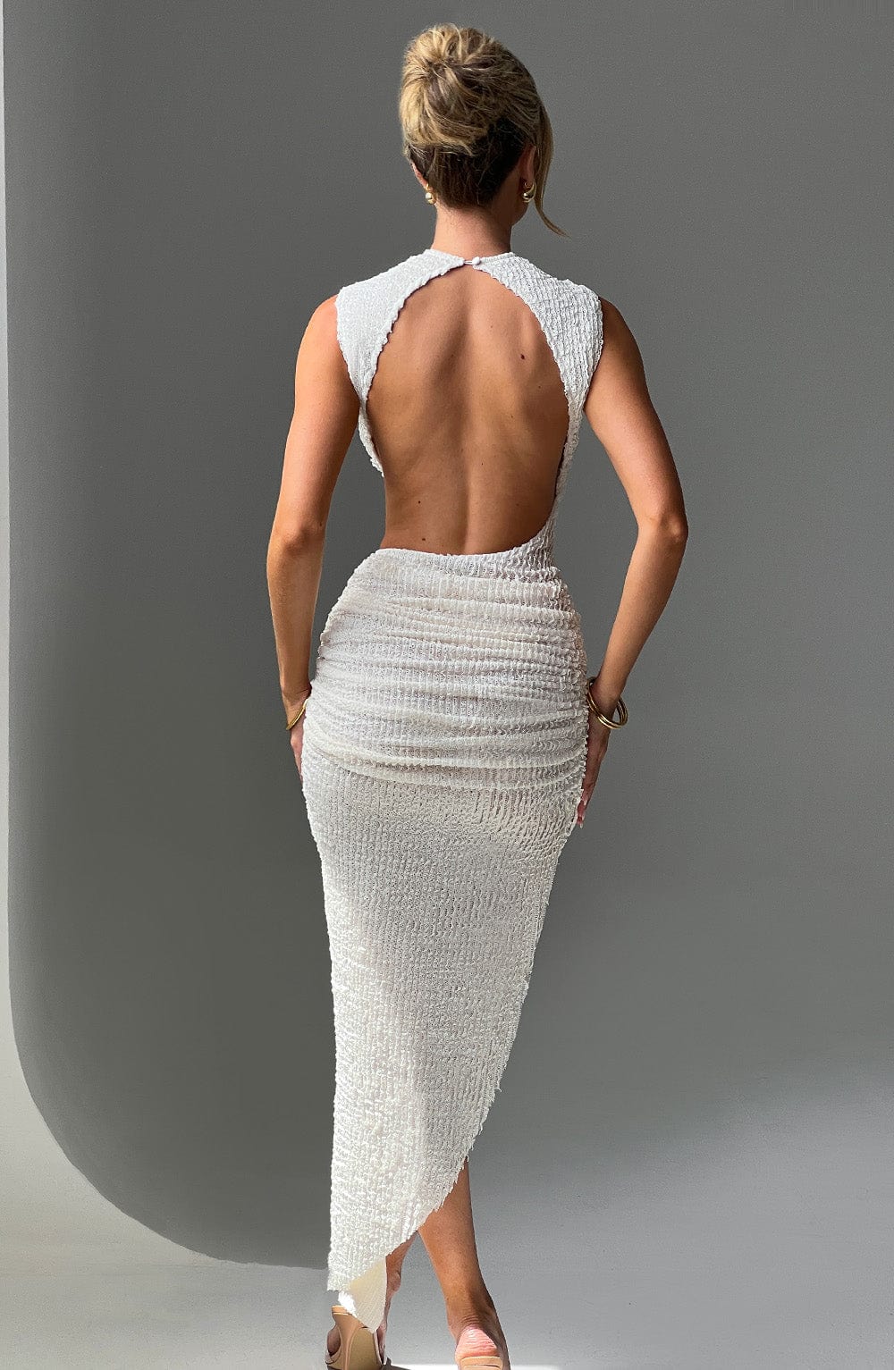 Aphrodite Midi Dress - Velvet-Rose London