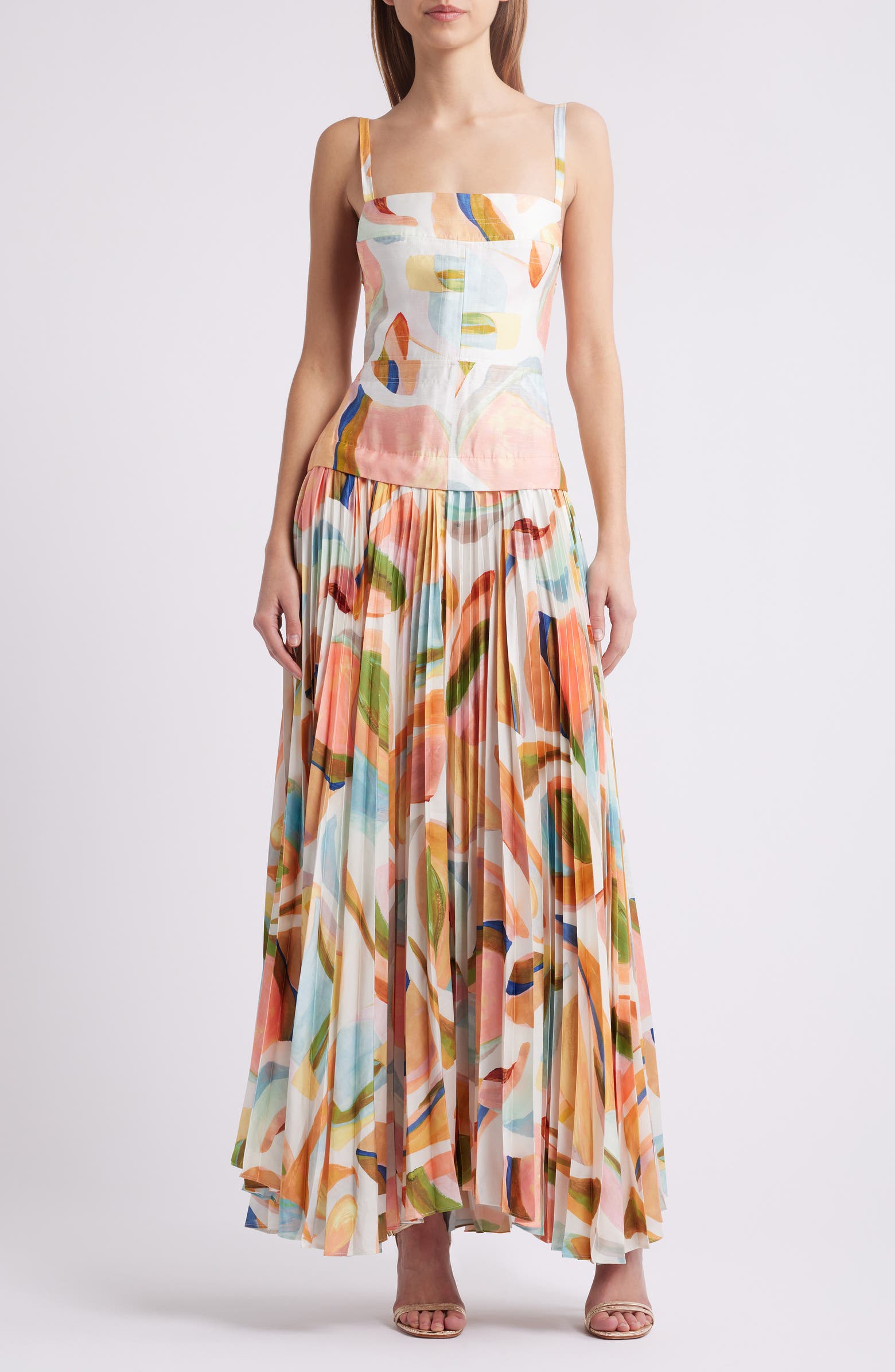 Soleil|Linen Maxi Dress - Velvet-Rose London