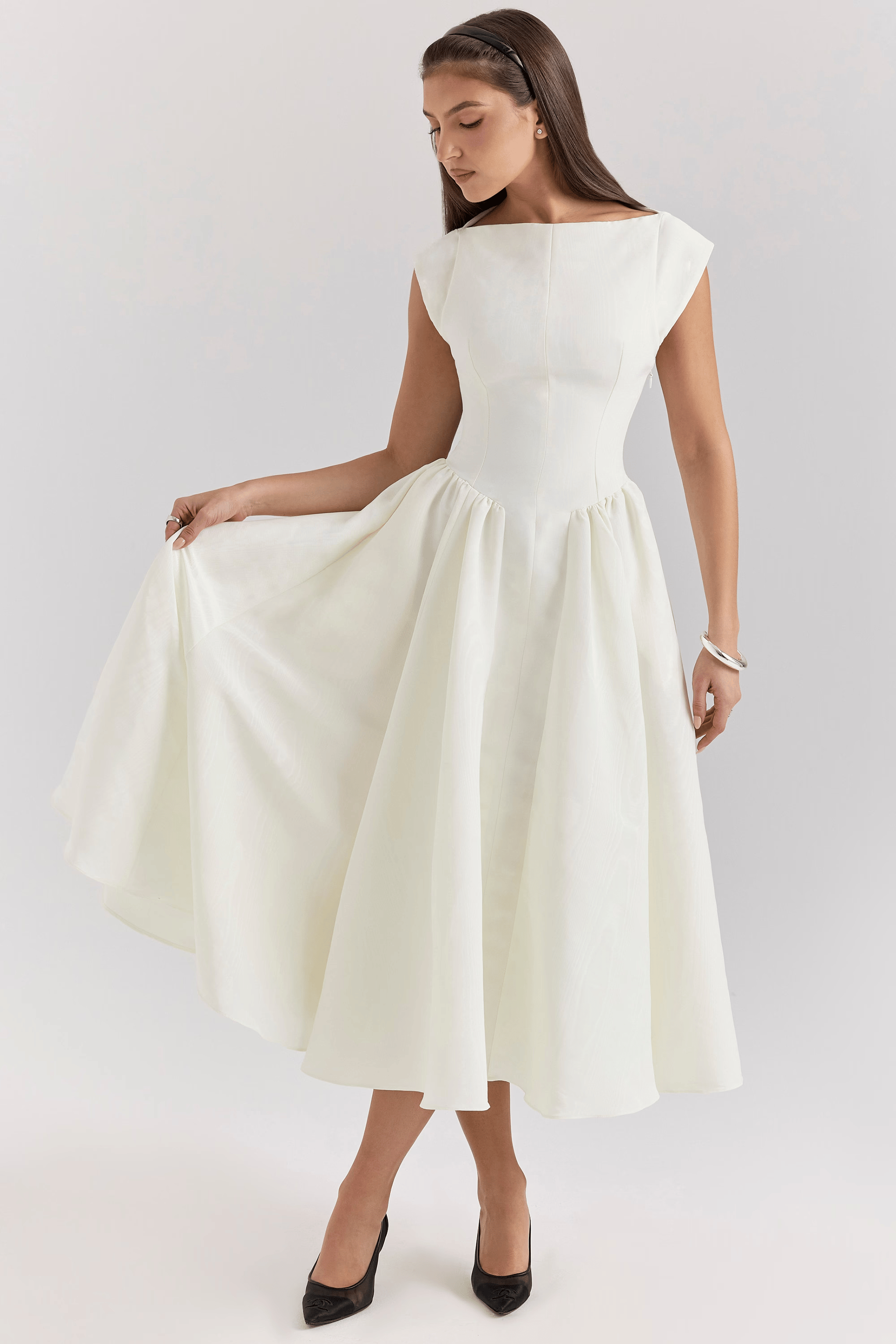 MAEVE|MIDI DRESS - Velvet-Rose London