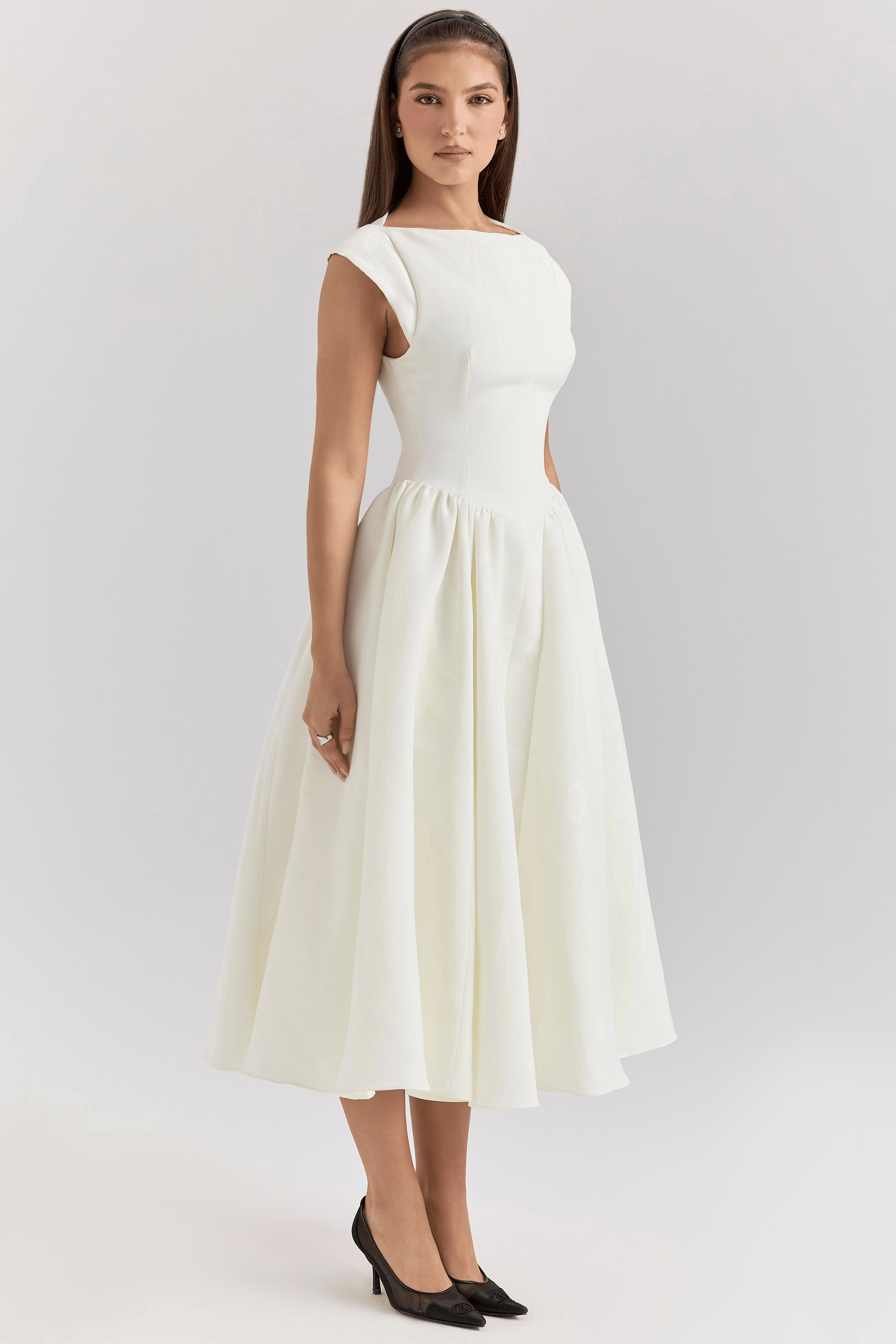 MAEVE|MIDI DRESS - Velvet-Rose London
