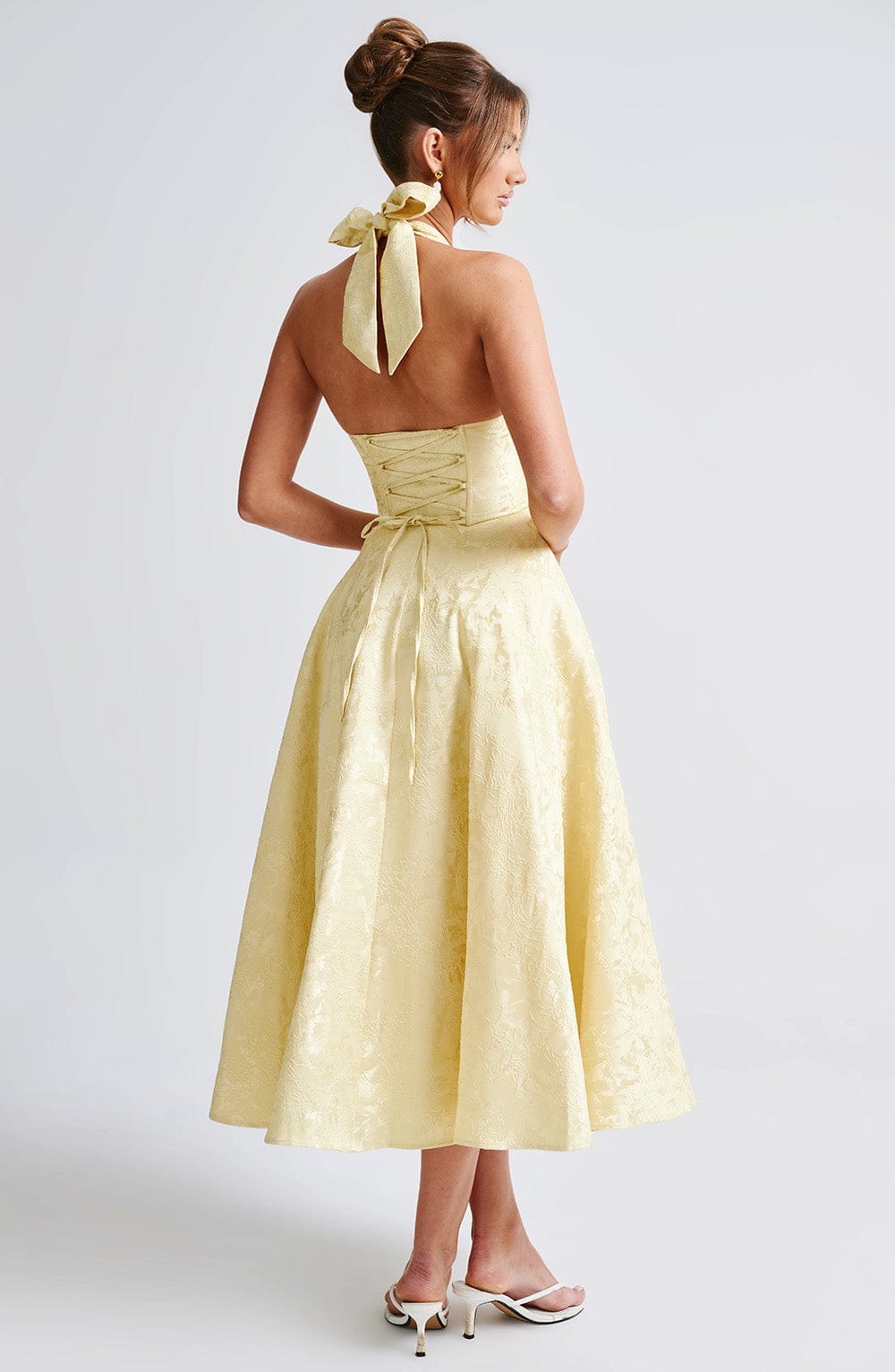 Sara|Midi Dress - Velvet-Rose London