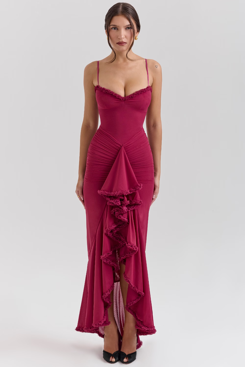 Zaya|Maxi Dress - Velvet-Rose London