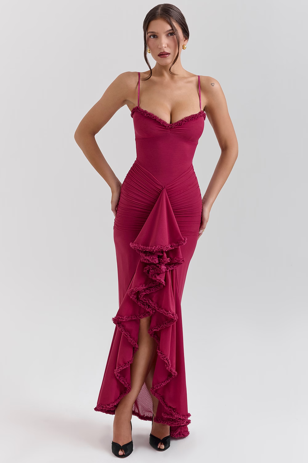 Zaya|Maxi Dress - Velvet-Rose London