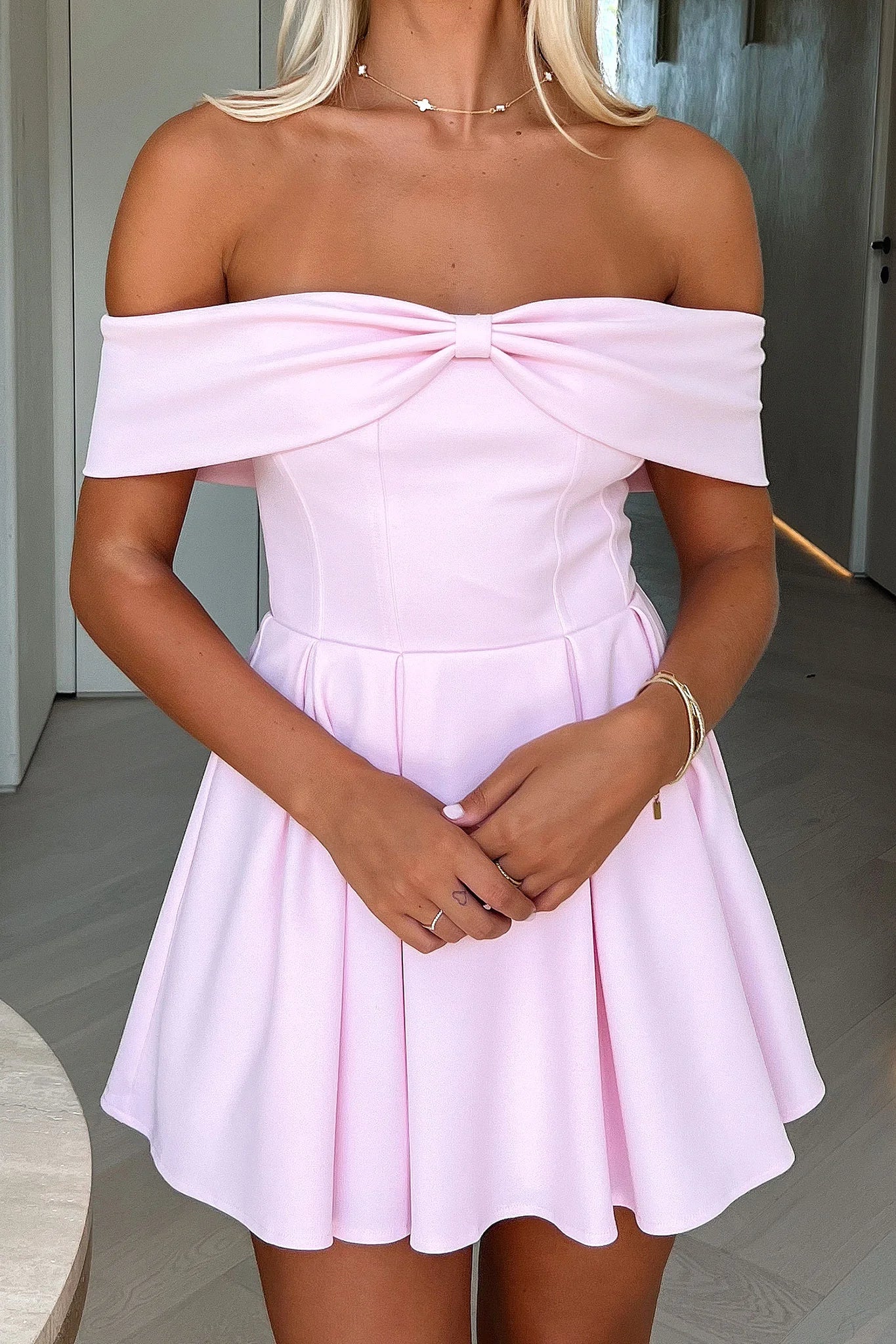 Juliana|Mini Dress - Velvet-Rose London