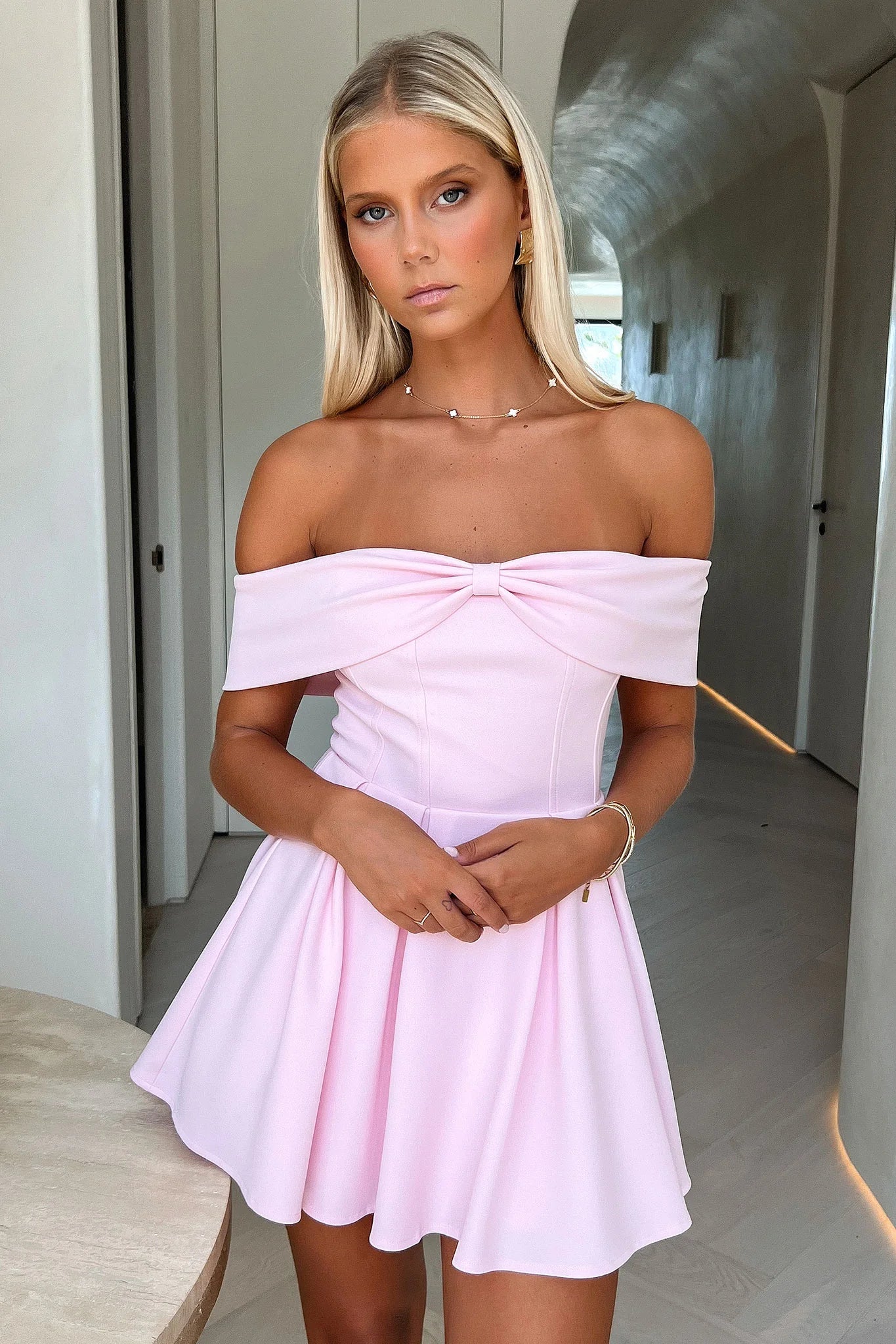 Juliana|Mini Dress - Velvet-Rose London