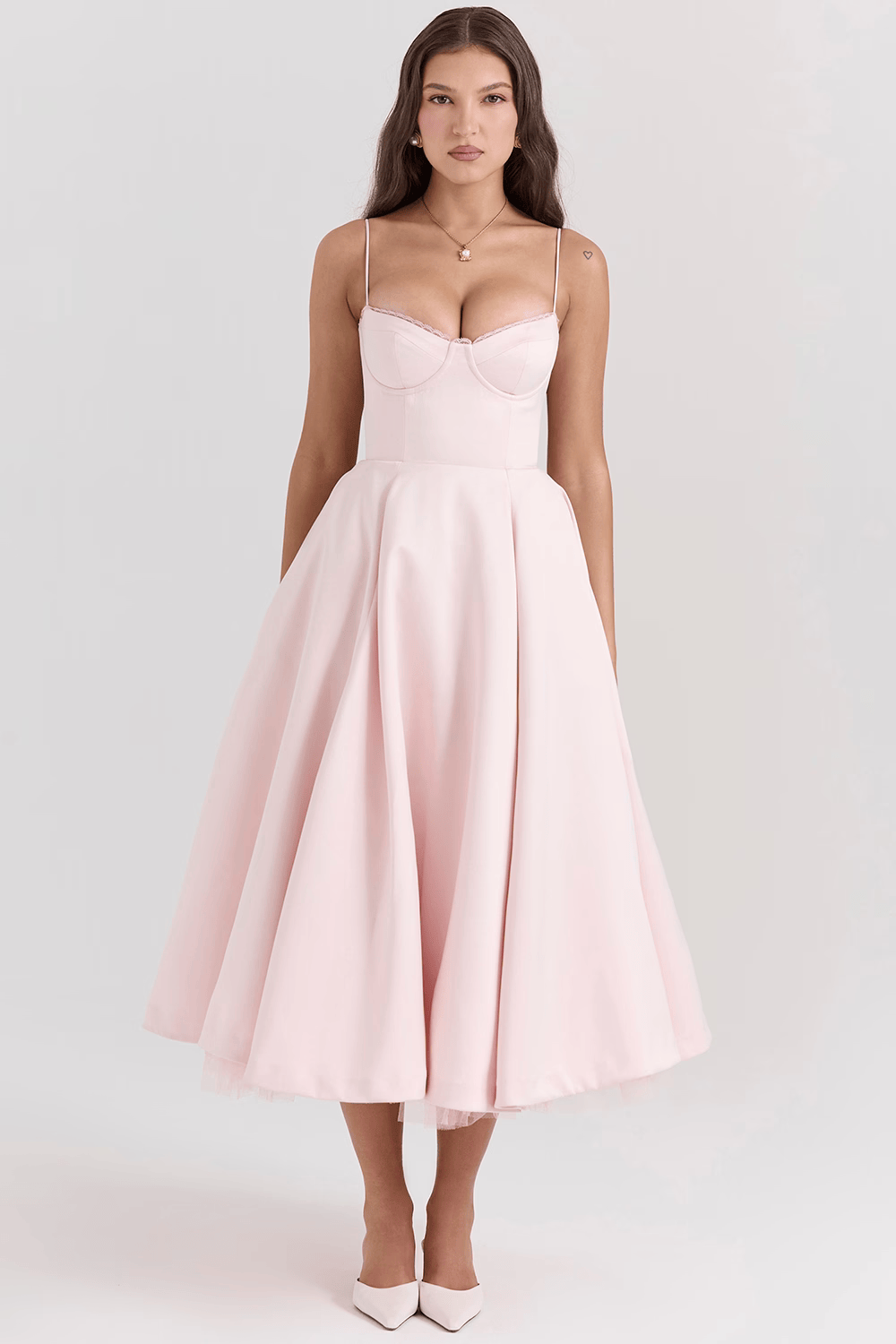 ELARA|MIDI DRESS - Velvet-Rose London