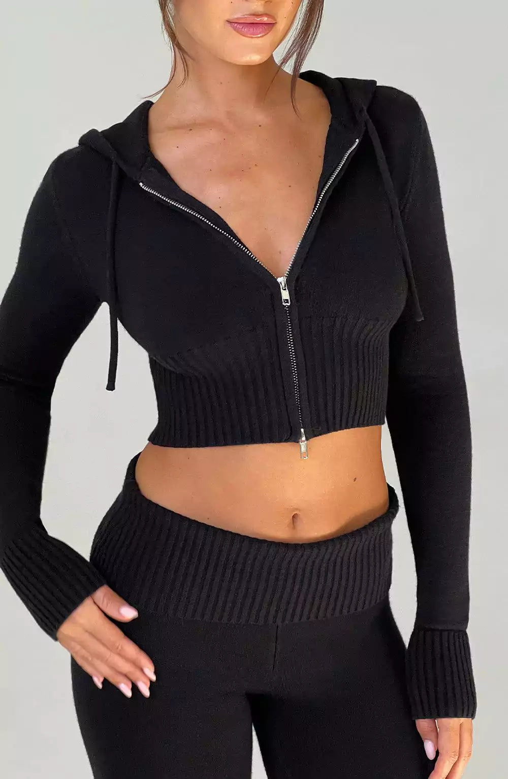 PORTIA | KNIT SET - Velvet-Rose London