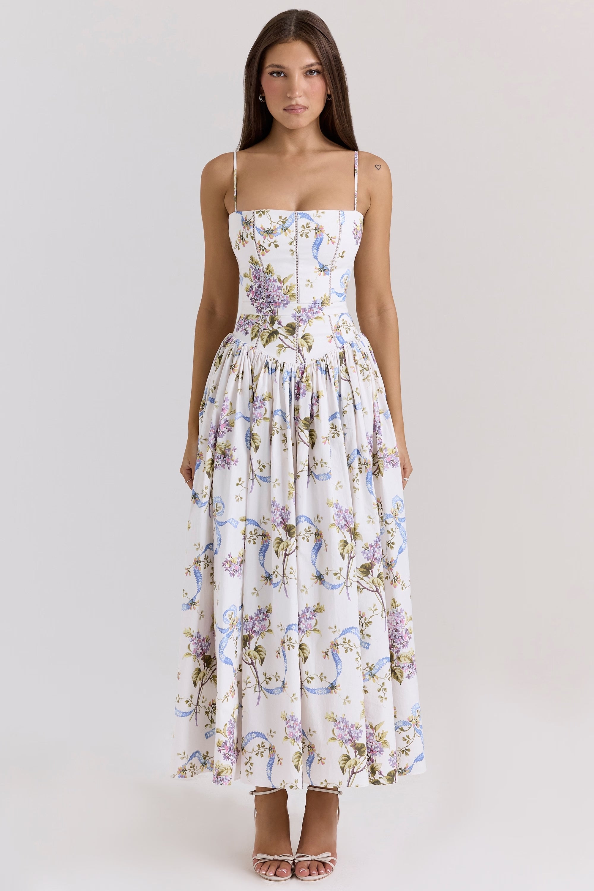 Ysabella|Midi Dress - Velvet-Rose London