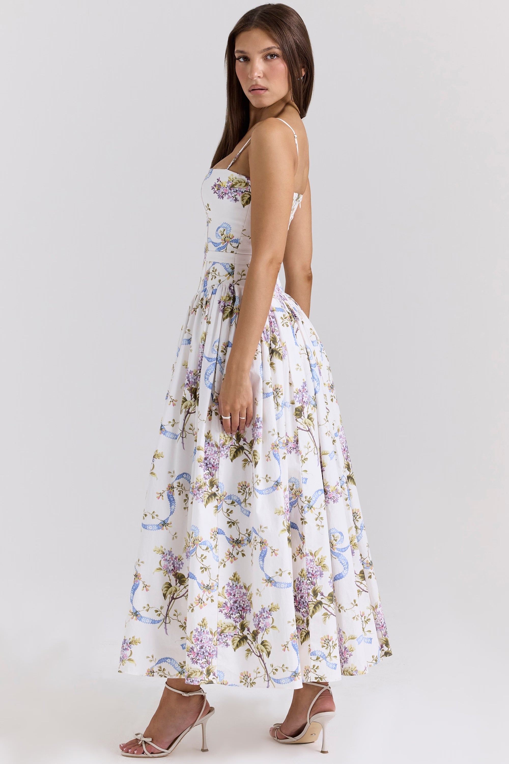 Ysabella|Midi Dress - Velvet-Rose London